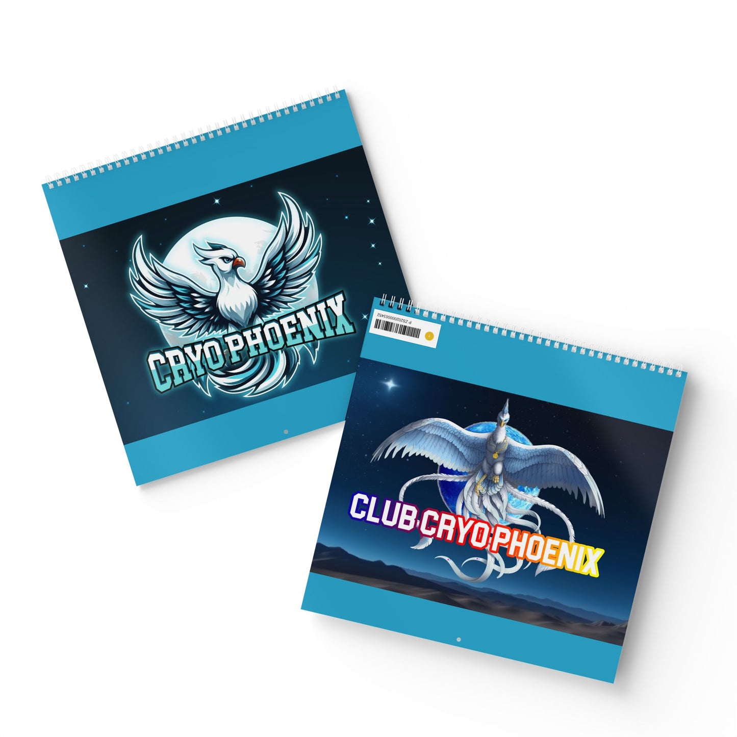 Cryo phoenix Calendar 2025 - Monthly Calendar with Inspirational Designs