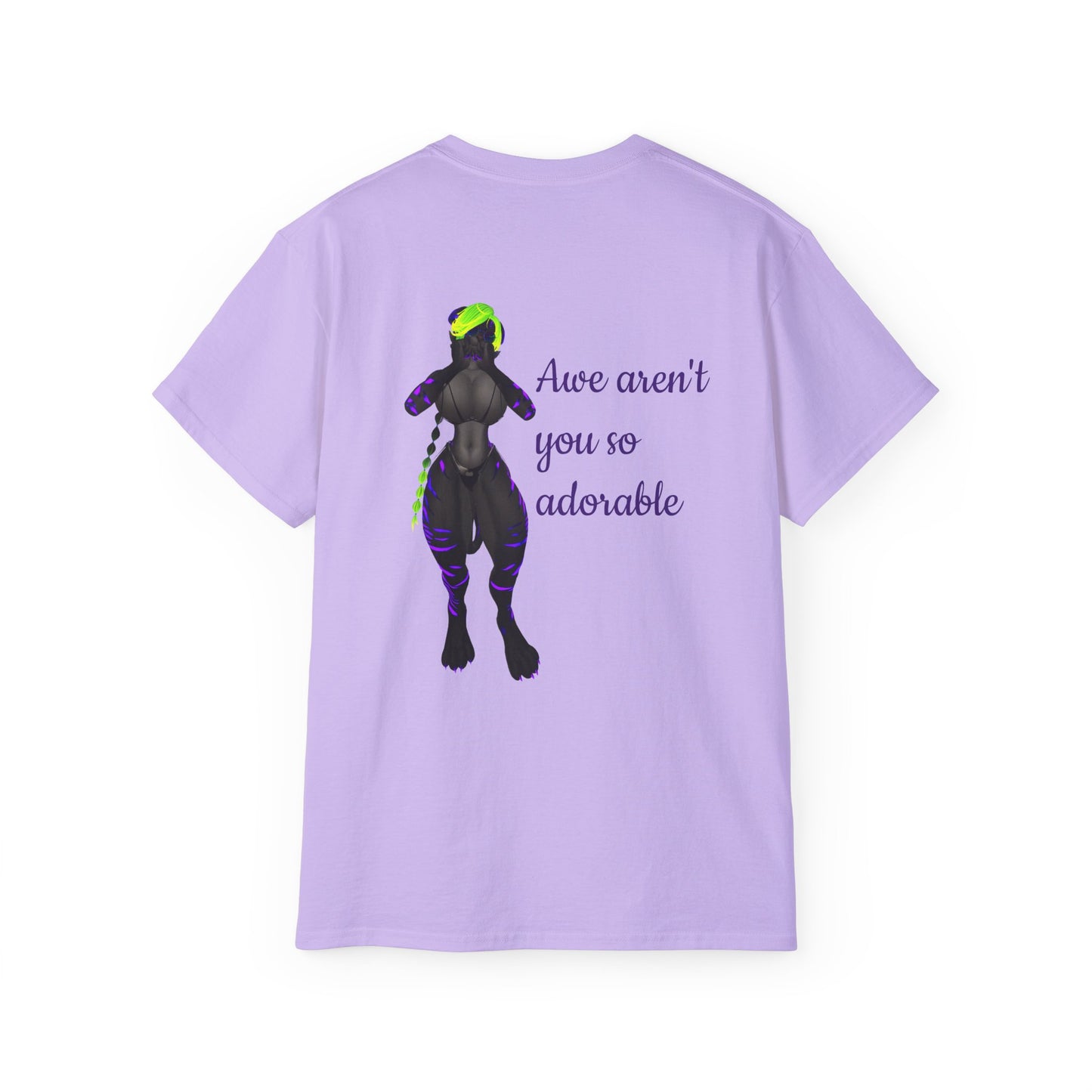 Aesthetic Cat-Themed Unisex Ultra Cotton Tee - Aerith Graphic Shirt