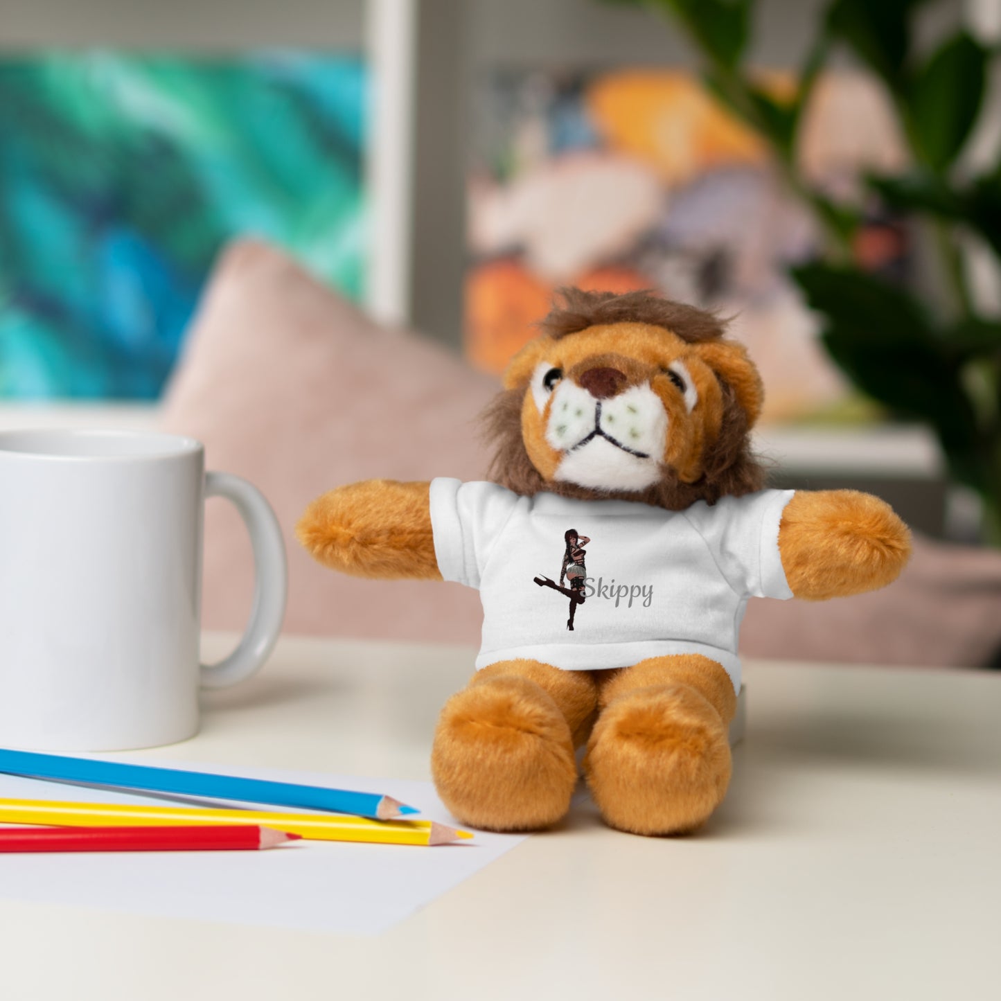 Skippy Dancing Bear Stuffed Animal with Tee