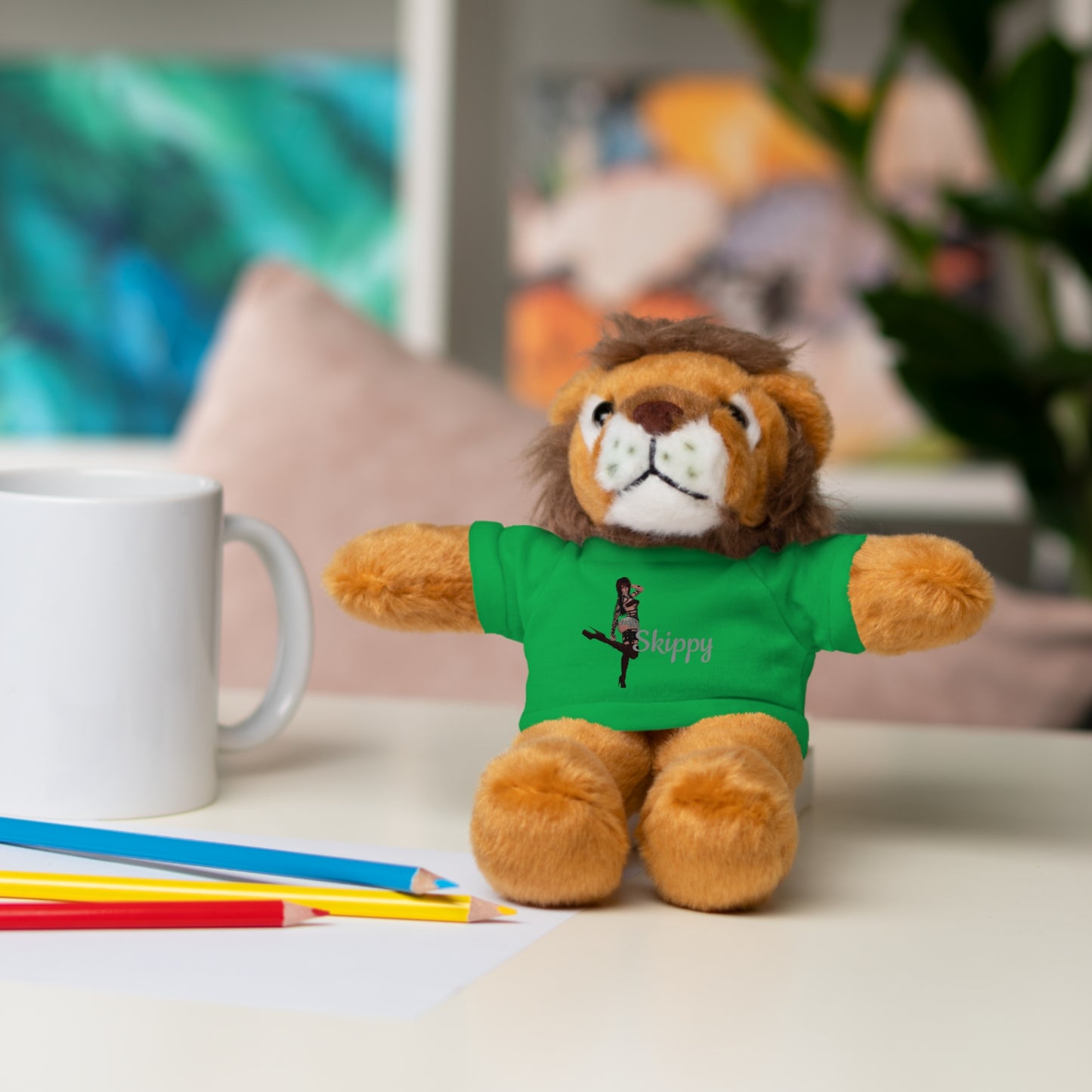 Skippy Dancing Bear Stuffed Animal with Tee