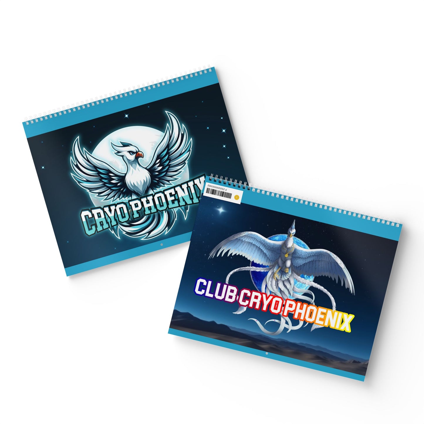 Cryo phoenix Calendar 2025 - Monthly Calendar with Inspirational Designs