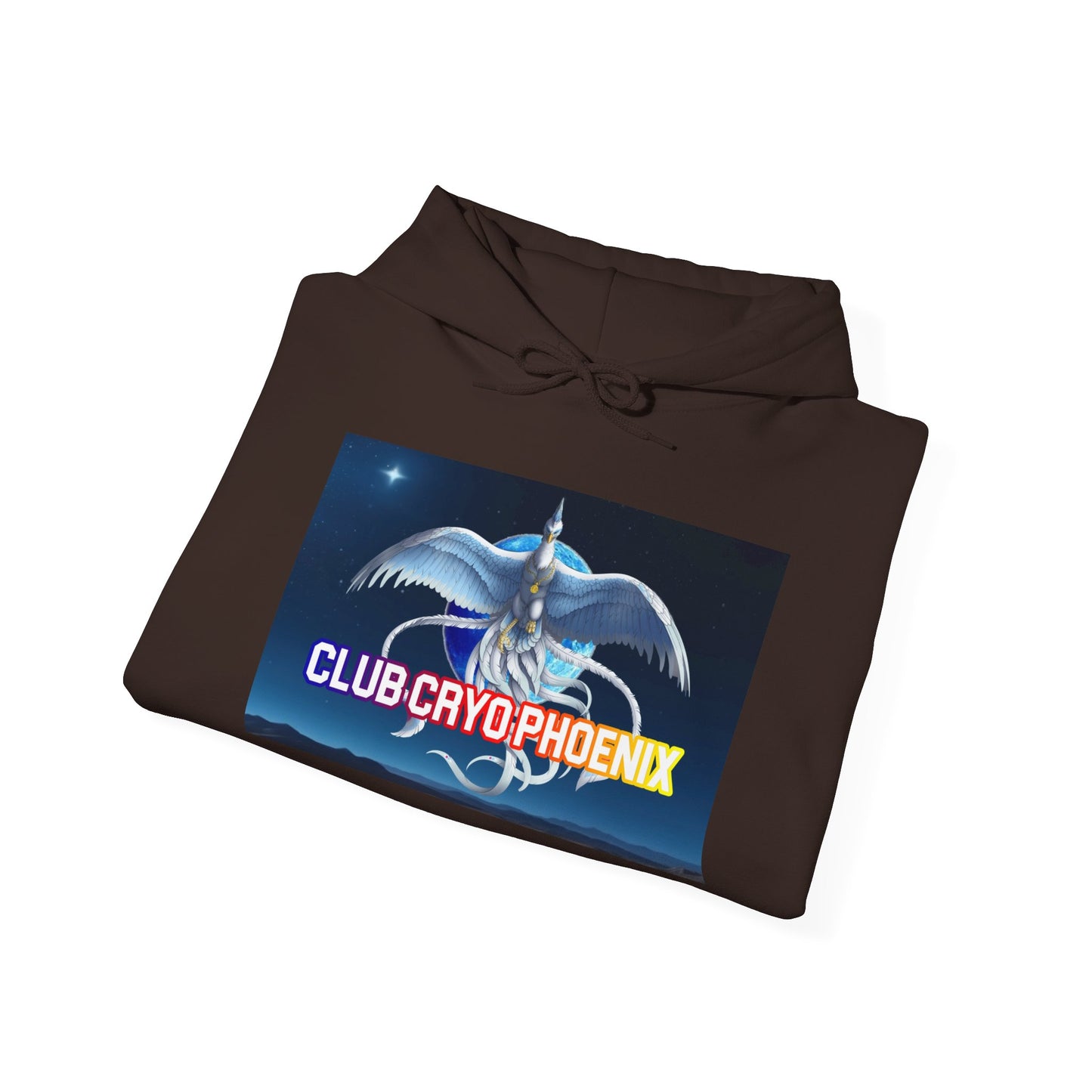 Phoenix Club Unisex Heavy Blend™ Hoodie - Eye-Catching Graphic Sweatshirt for Cozy Days