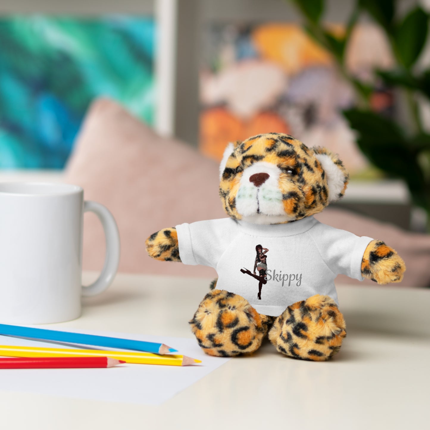 Skippy Dancing Bear Stuffed Animal with Tee