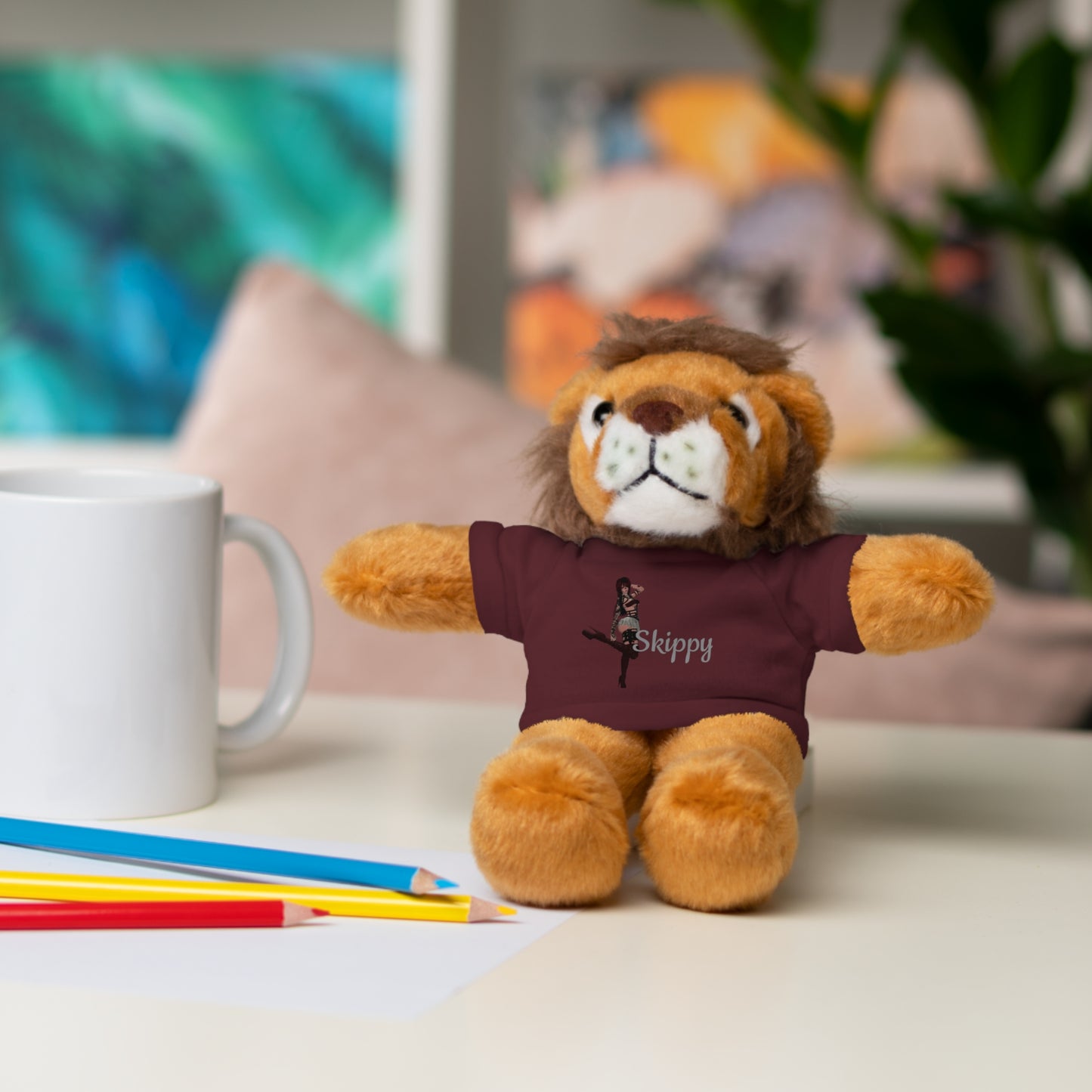 Skippy Dancing Bear Stuffed Animal with Tee