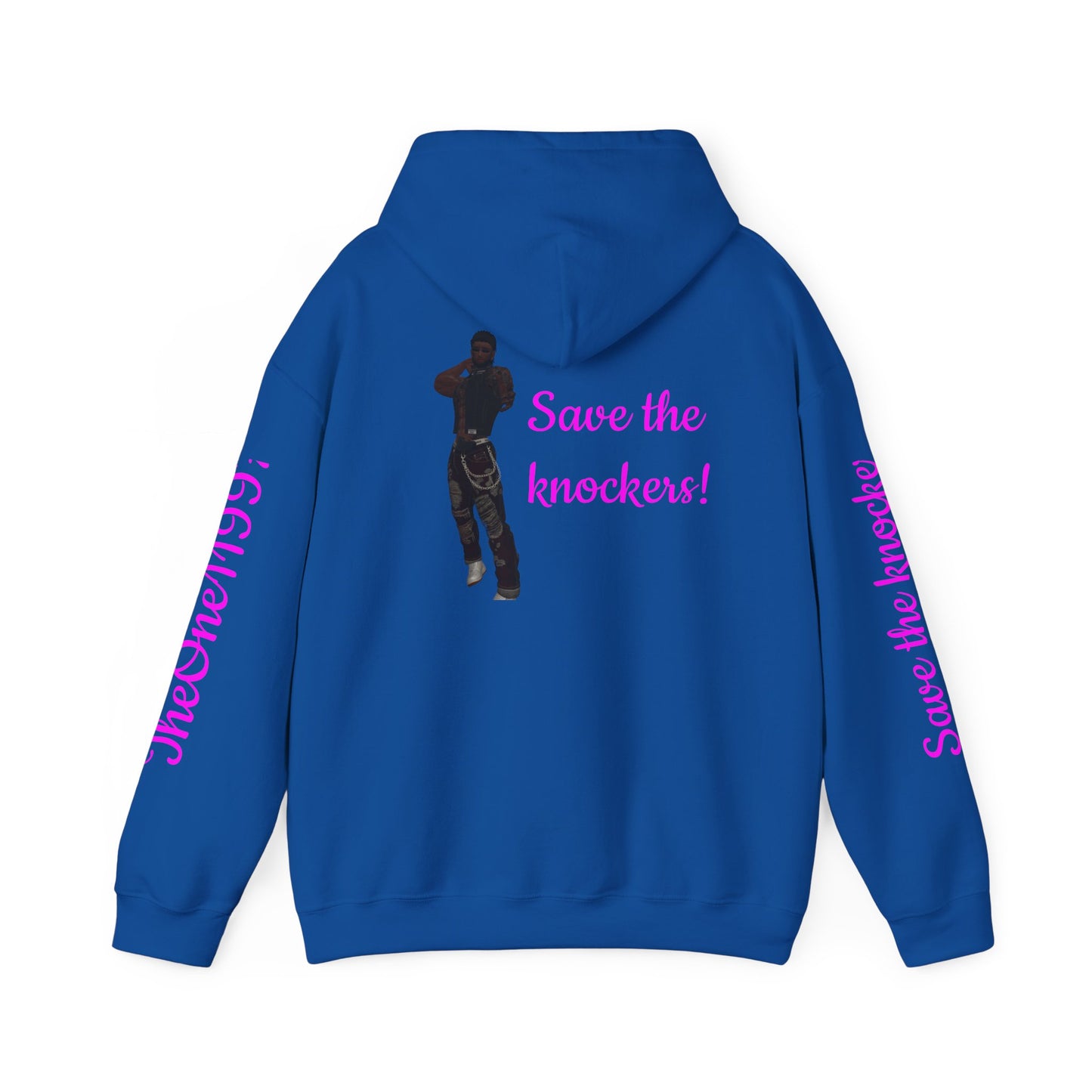 Unisex Heavy Blend™ Hooded Sweatshirt - Save the Knockers Graphic Hoodie