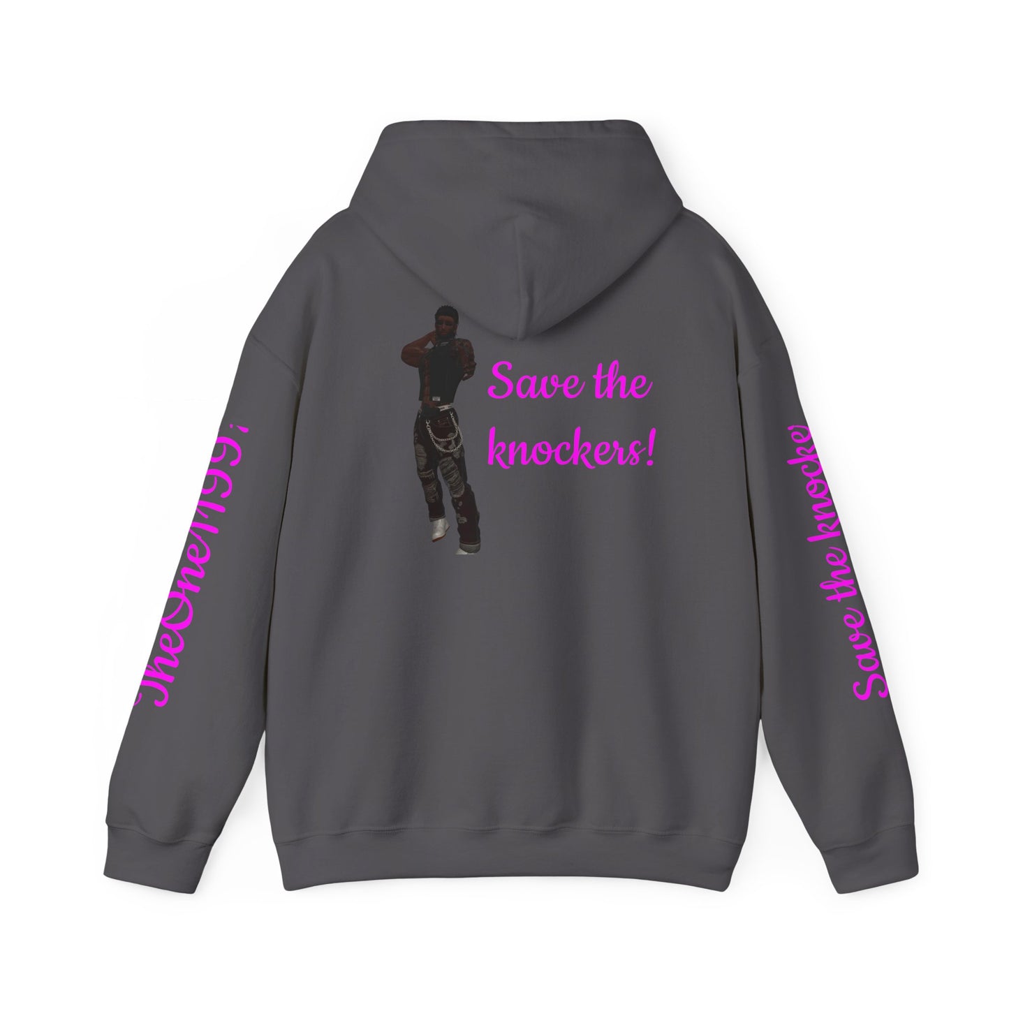 Unisex Heavy Blend™ Hooded Sweatshirt - Save the Knockers Graphic Hoodie
