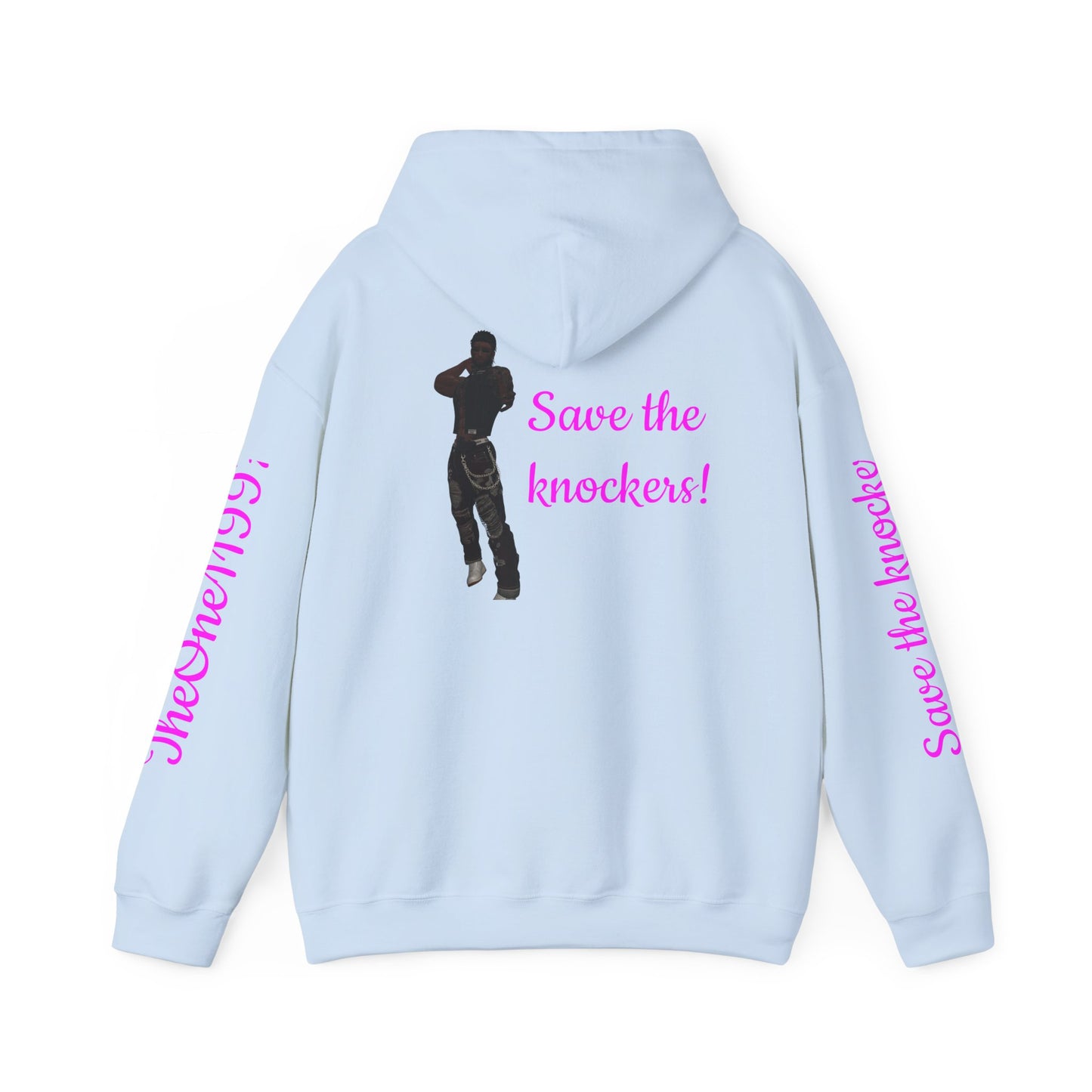 Unisex Heavy Blend™ Hooded Sweatshirt - Save the Knockers Graphic Hoodie