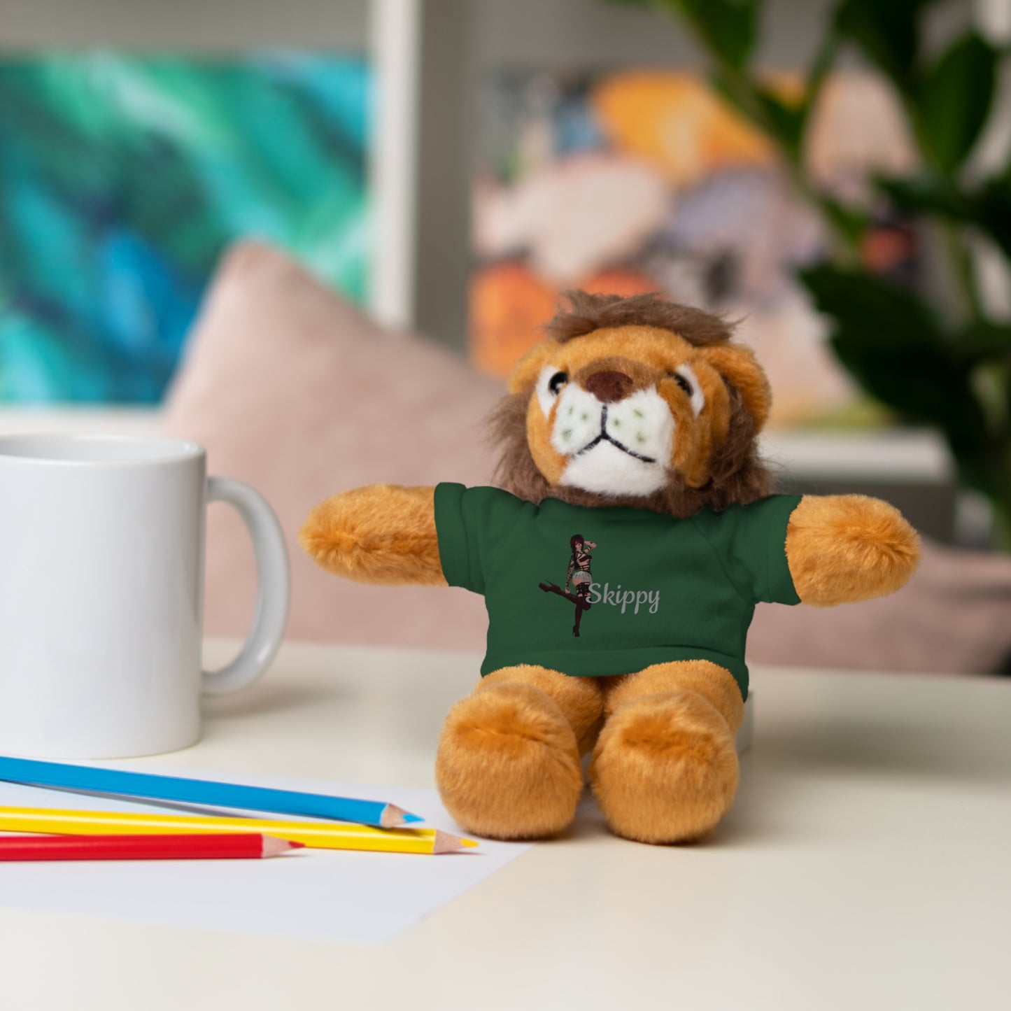 Skippy Dancing Bear Stuffed Animal with Tee