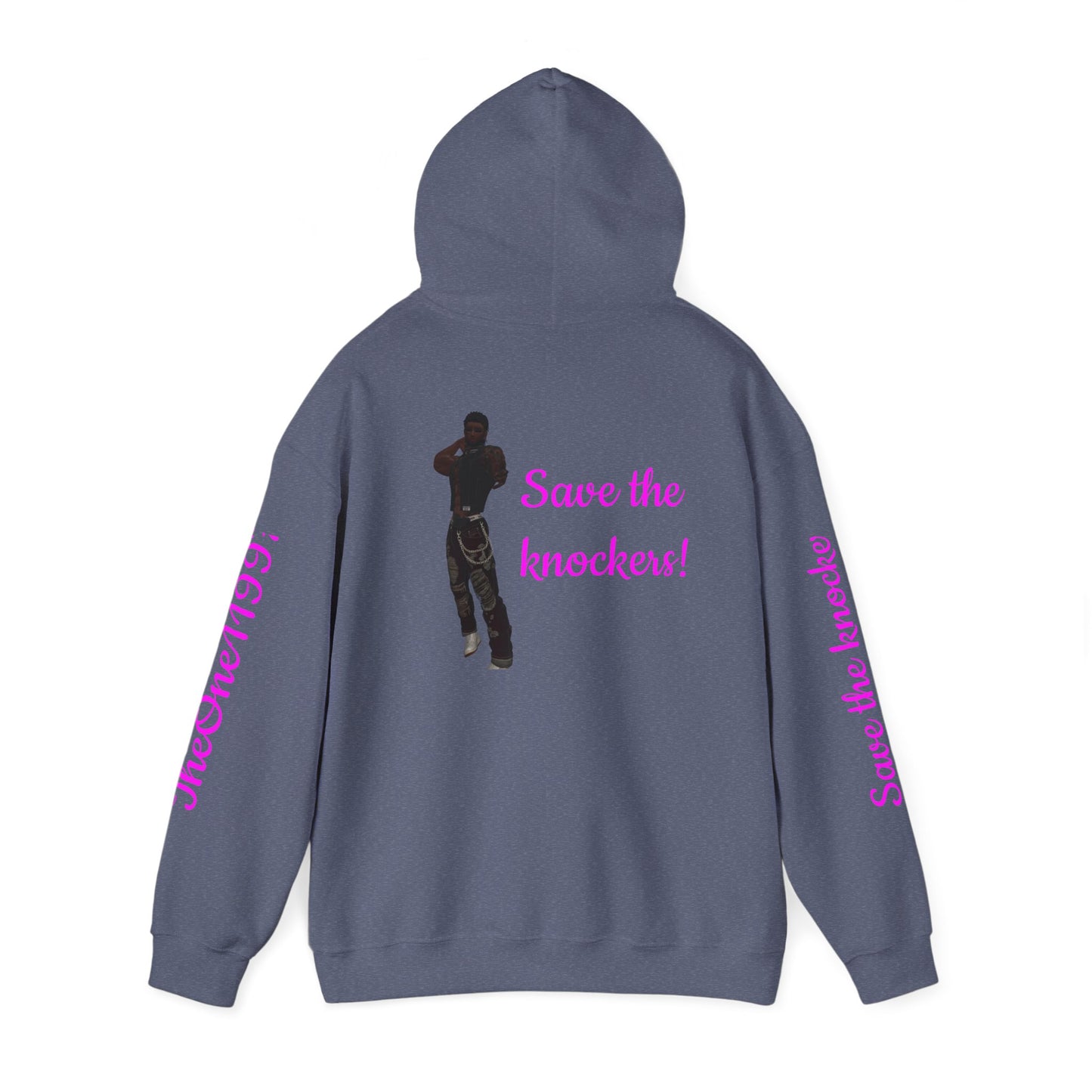 Unisex Heavy Blend™ Hooded Sweatshirt - Save the Knockers Graphic Hoodie