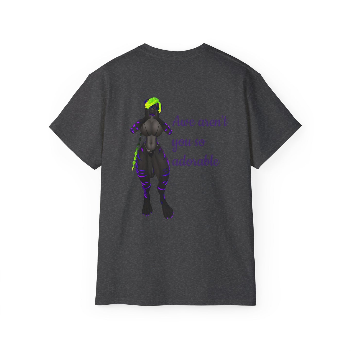 Aesthetic Cat-Themed Unisex Ultra Cotton Tee - Aerith Graphic Shirt