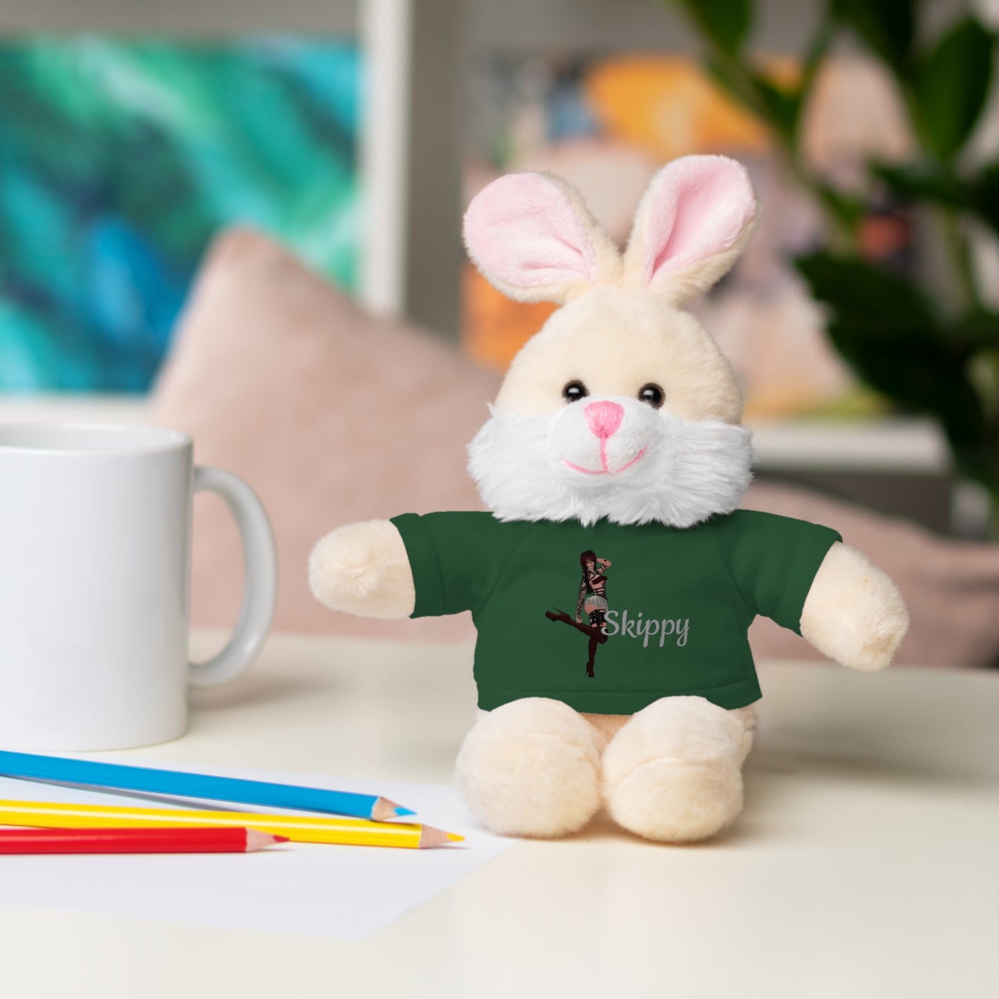 Skippy Dancing Bear Stuffed Animal with Tee