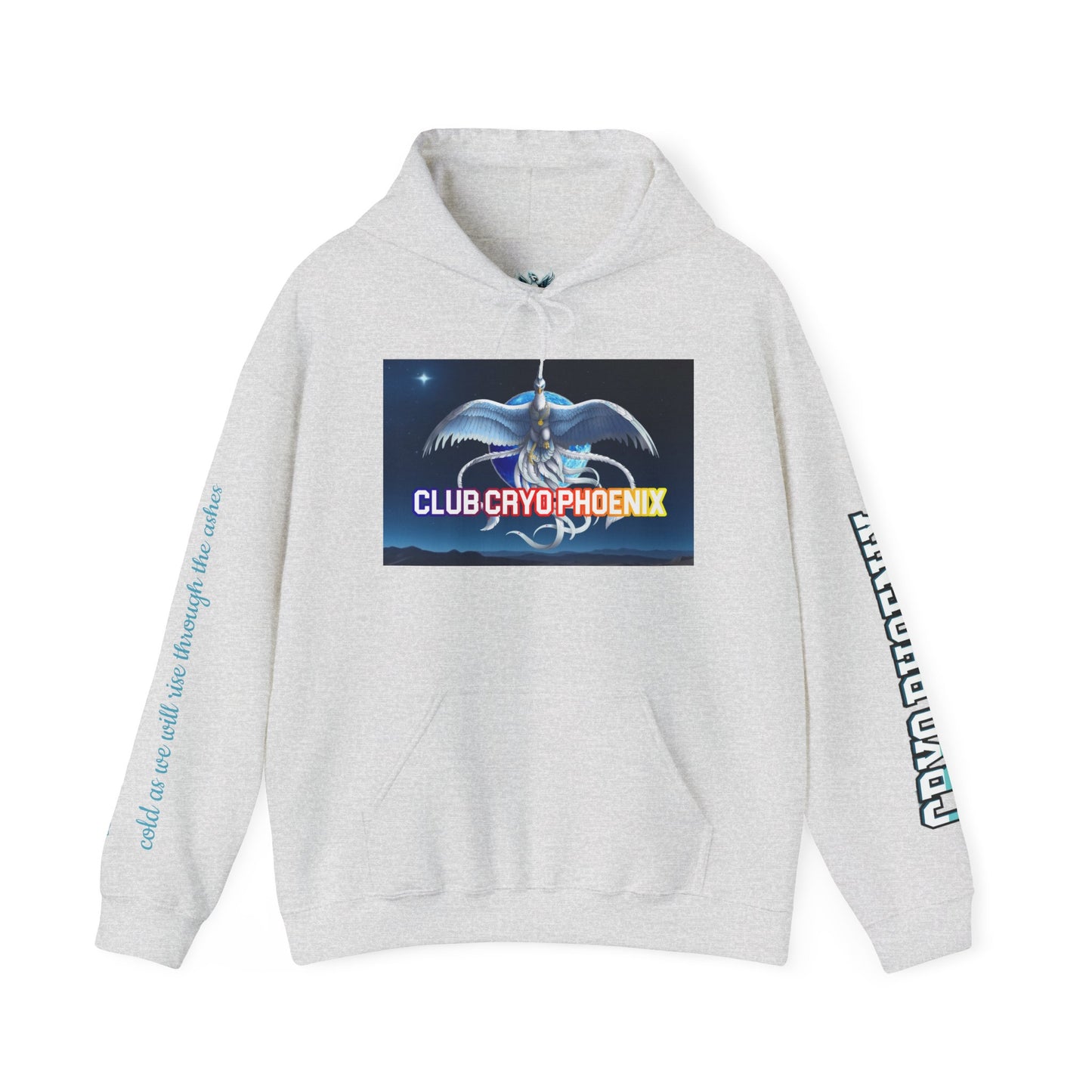 Phoenix Club Unisex Heavy Blend™ Hoodie - Eye-Catching Graphic Sweatshirt for Cozy Days