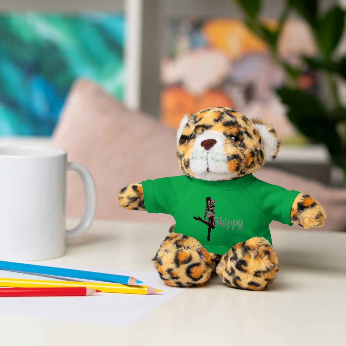 Skippy Dancing Bear Stuffed Animal with Tee