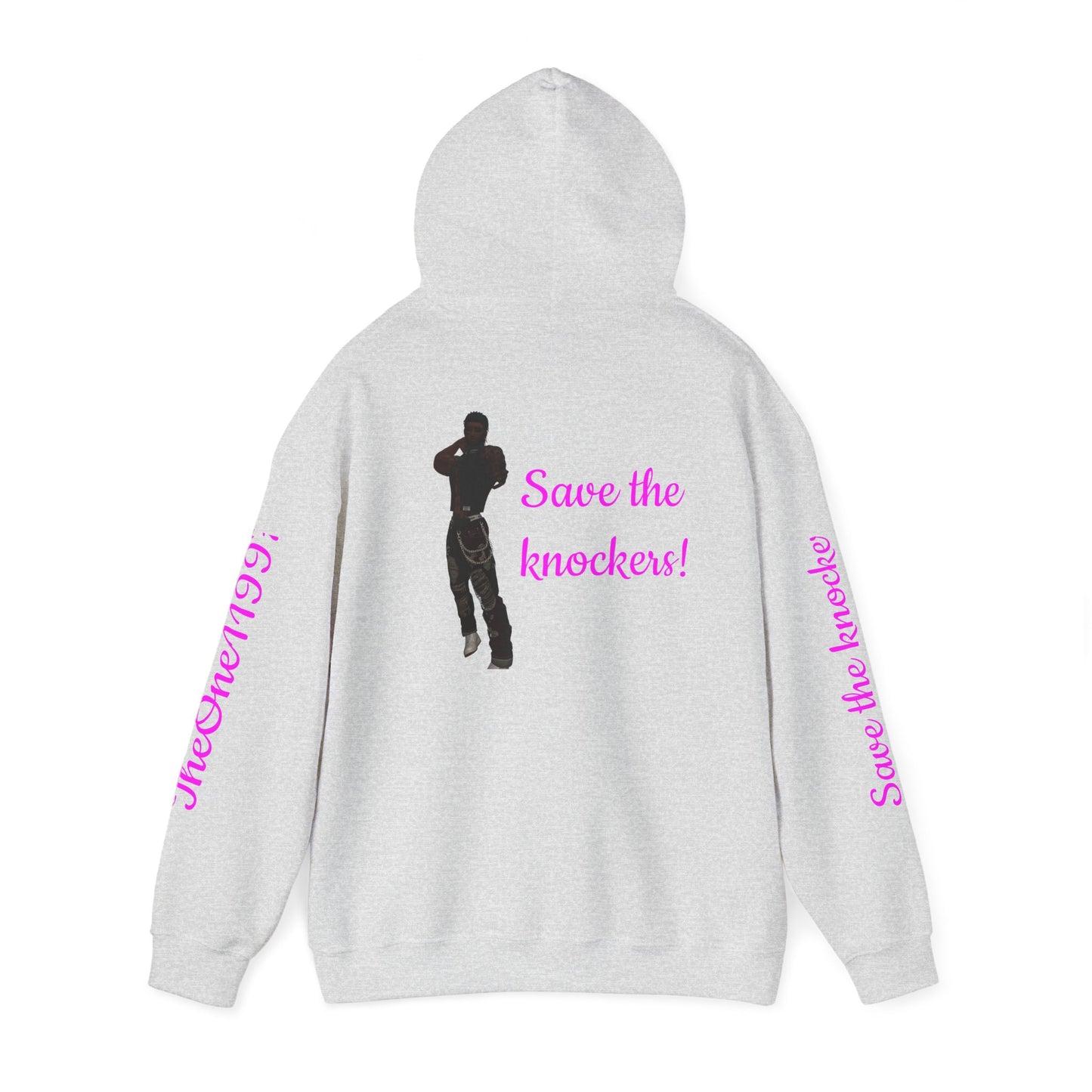 Unisex Heavy Blend™ Hooded Sweatshirt - Save the Knockers Graphic Hoodie