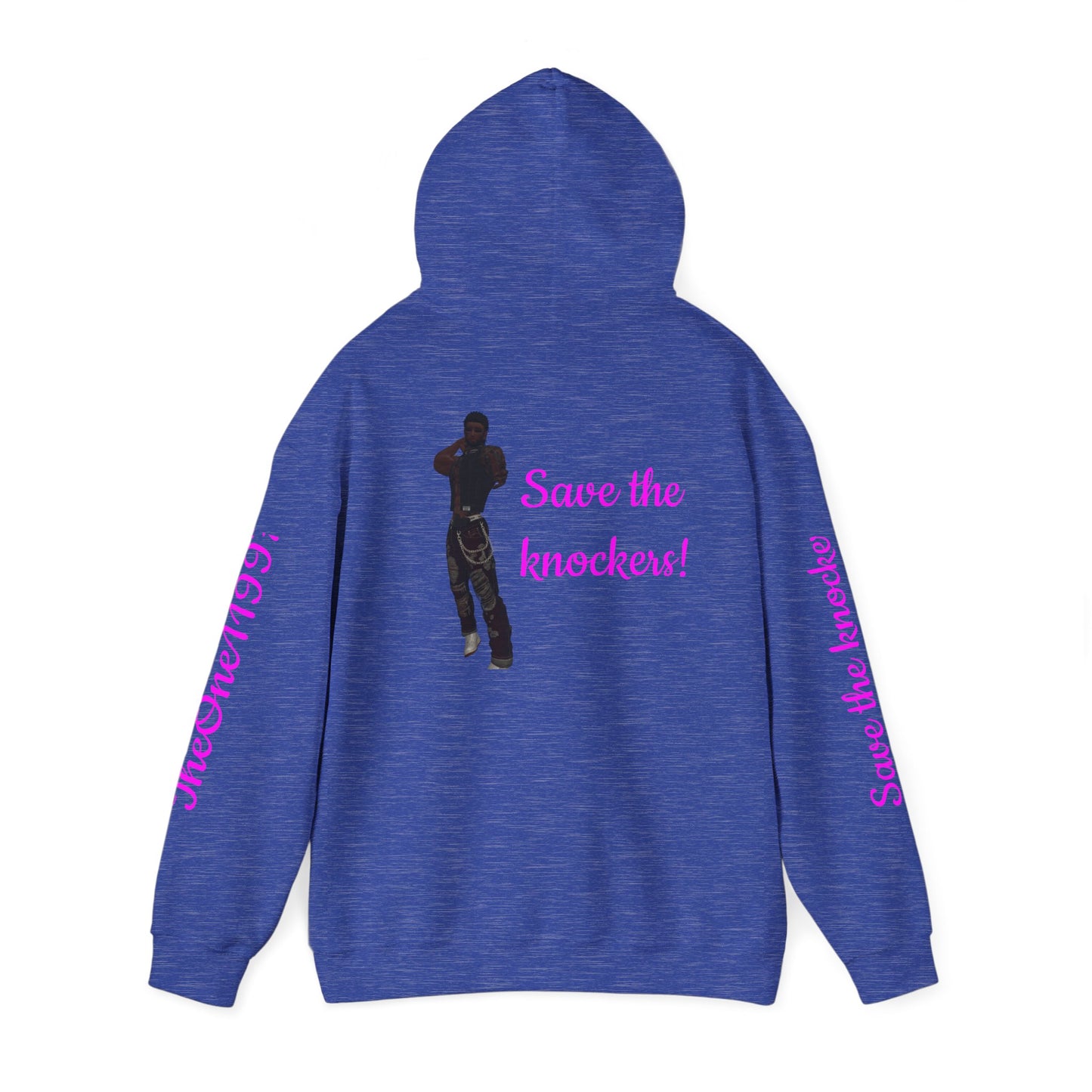 Unisex Heavy Blend™ Hooded Sweatshirt - Save the Knockers Graphic Hoodie