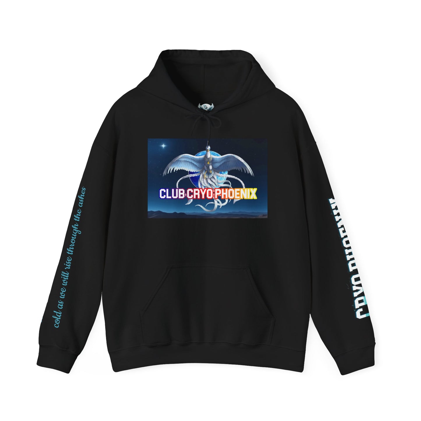 Phoenix Club Unisex Heavy Blend™ Hoodie - Eye-Catching Graphic Sweatshirt for Cozy Days