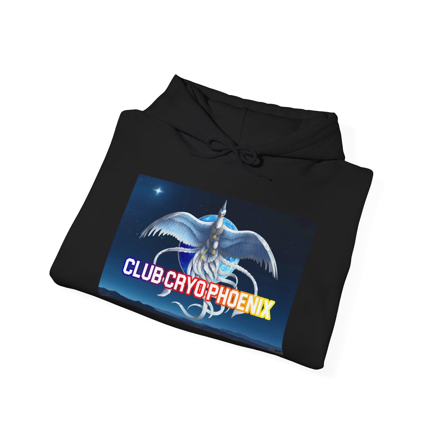 Phoenix Club Unisex Heavy Blend™ Hoodie - Eye-Catching Graphic Sweatshirt for Cozy Days