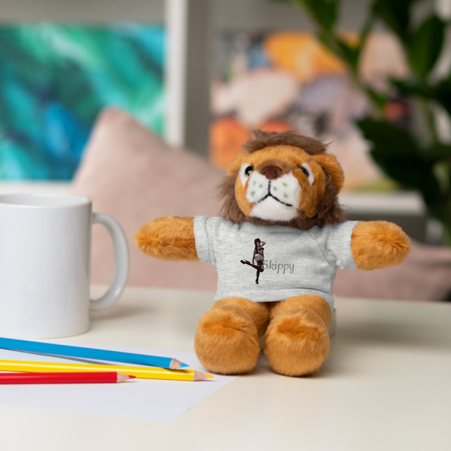 Skippy Dancing Bear Stuffed Animal with Tee