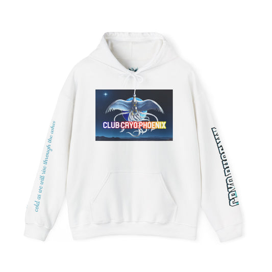 Phoenix Club Unisex Heavy Blend™ Hoodie - Eye-Catching Graphic Sweatshirt for Cozy Days