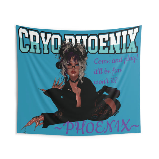 Phoenix Indoor Wall Tapestry - Fun & Playful Home Decor