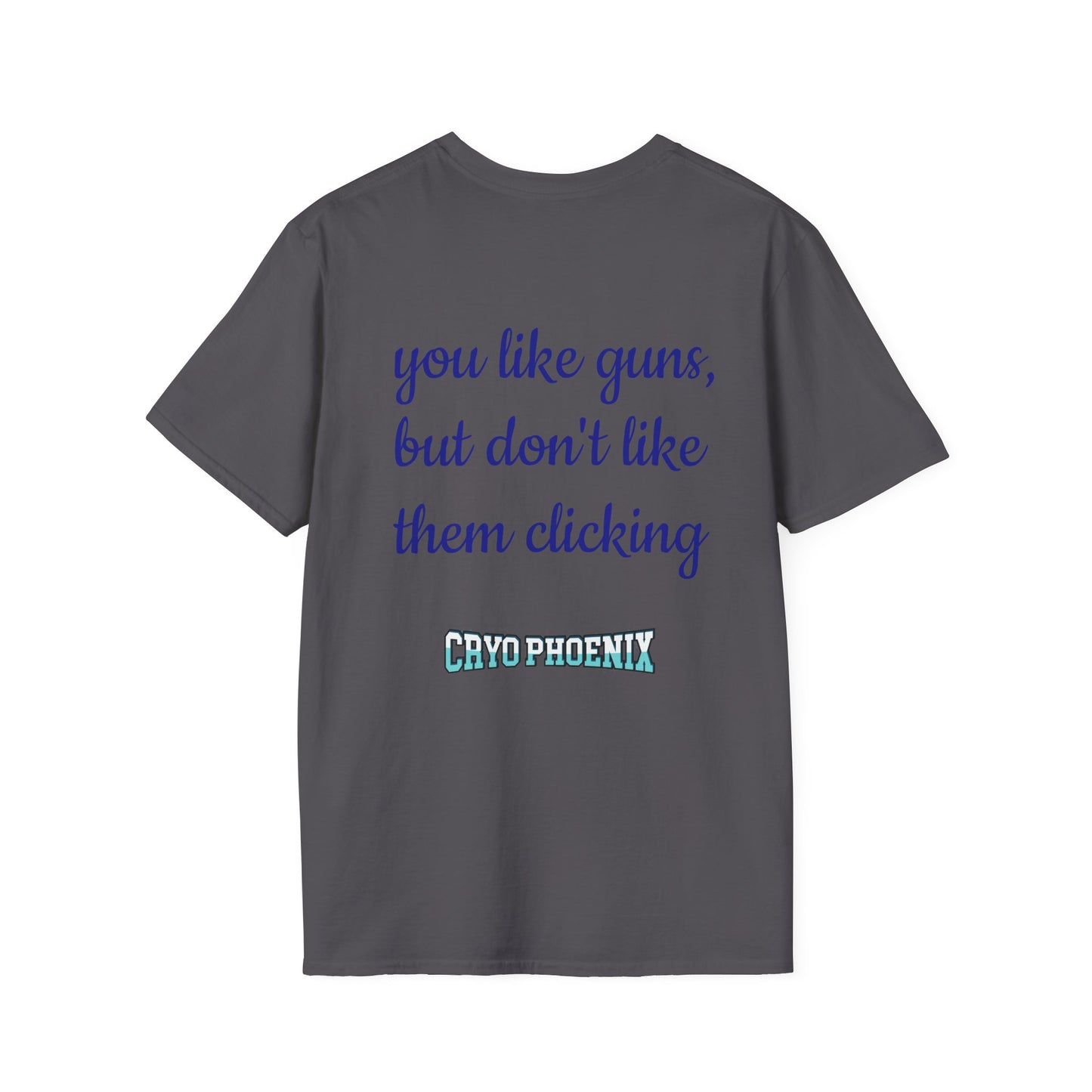 ODST Guns T-Shirt for Gamers - 'You Like Guns' Quote - Unisex Softstyle Tee