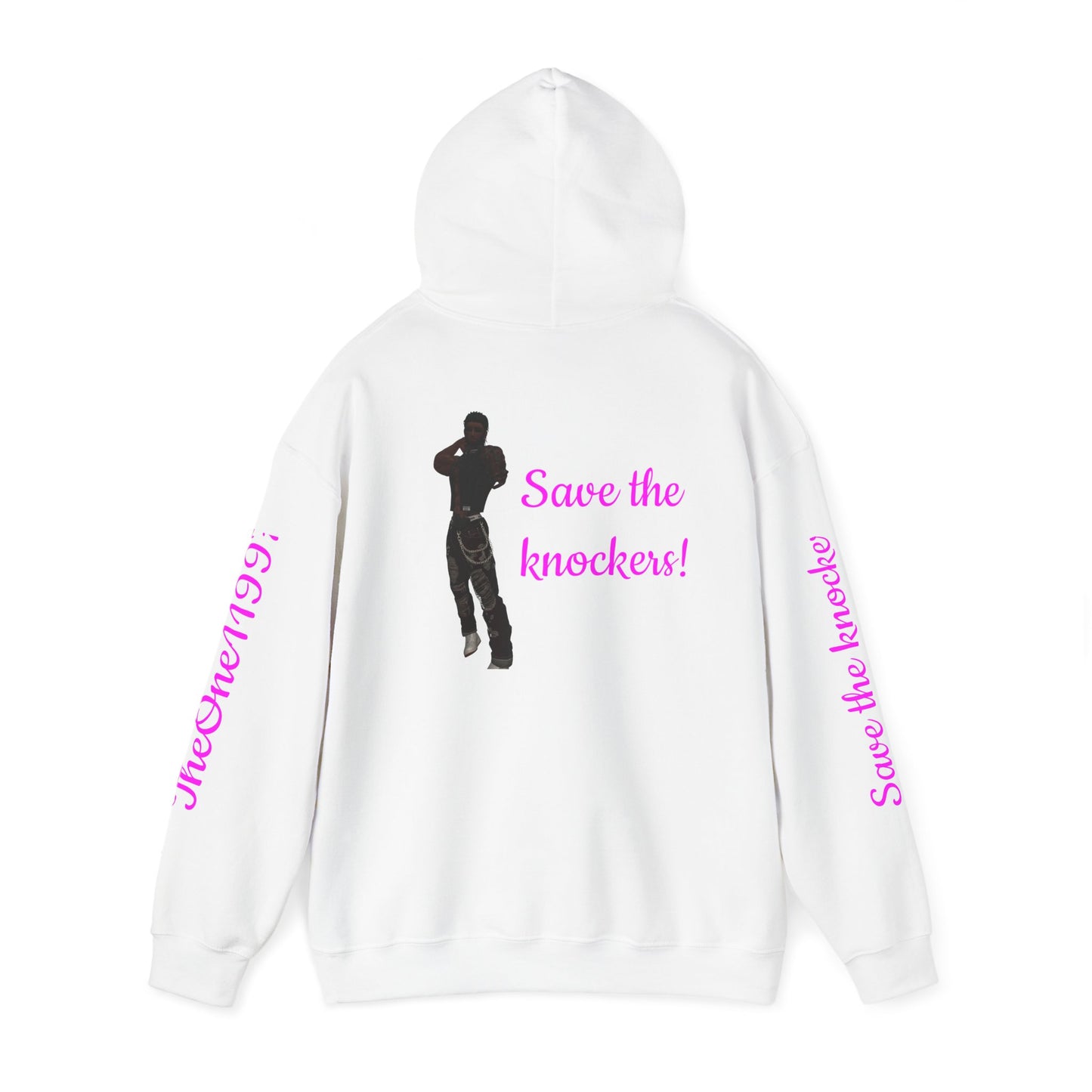 Unisex Heavy Blend™ Hooded Sweatshirt - Save the Knockers Graphic Hoodie