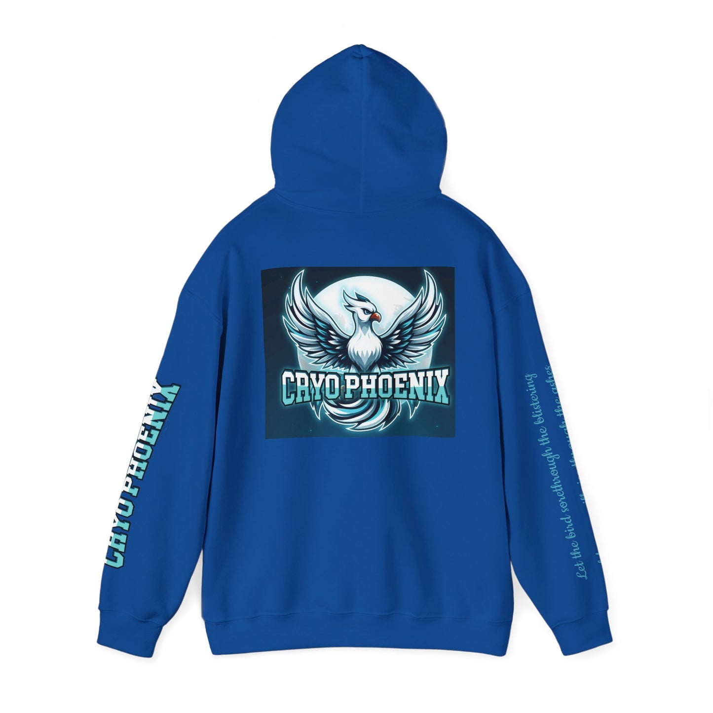 Phoenix Club Unisex Heavy Blend™ Hoodie - Eye-Catching Graphic Sweatshirt for Cozy Days