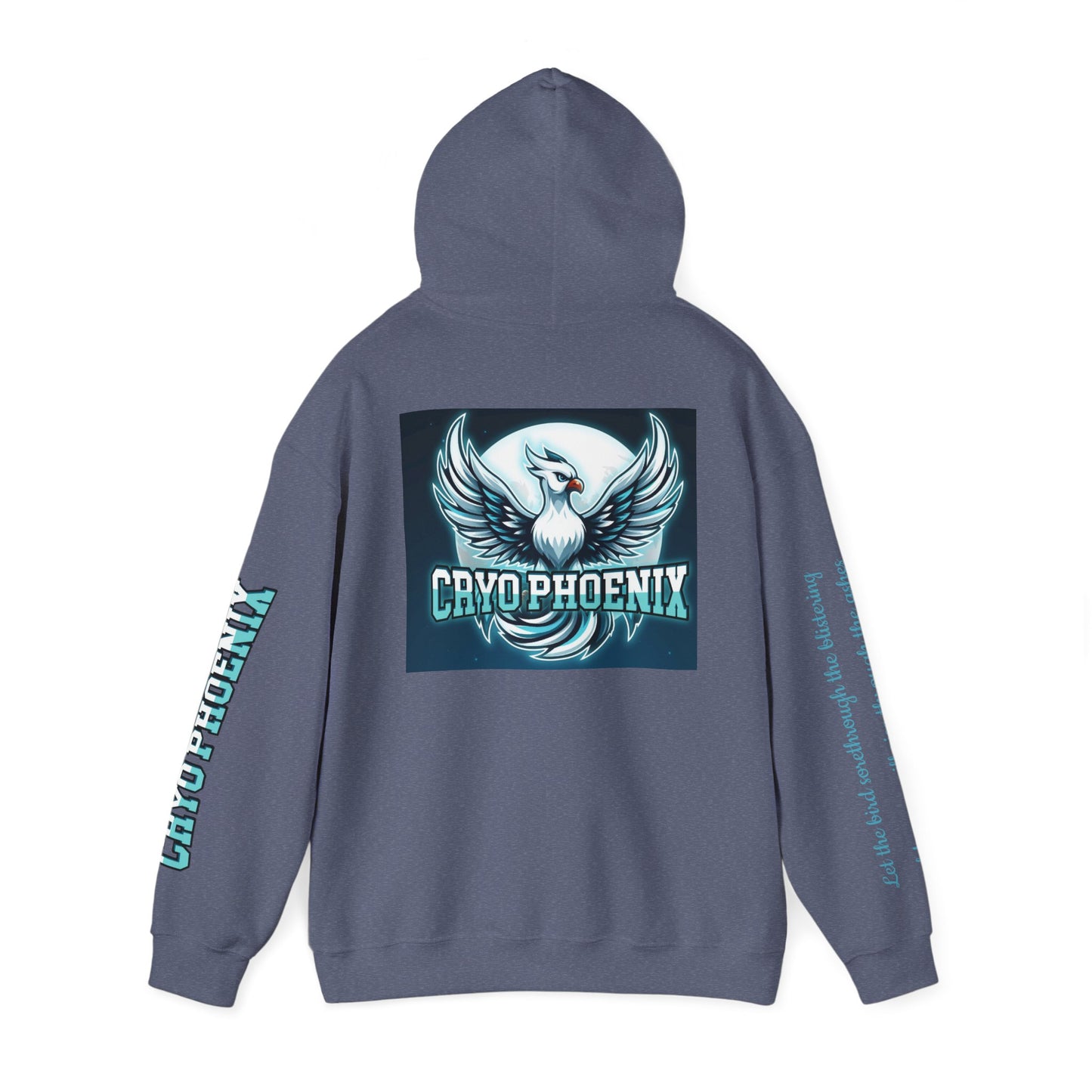Phoenix Club Unisex Heavy Blend™ Hoodie - Eye-Catching Graphic Sweatshirt for Cozy Days