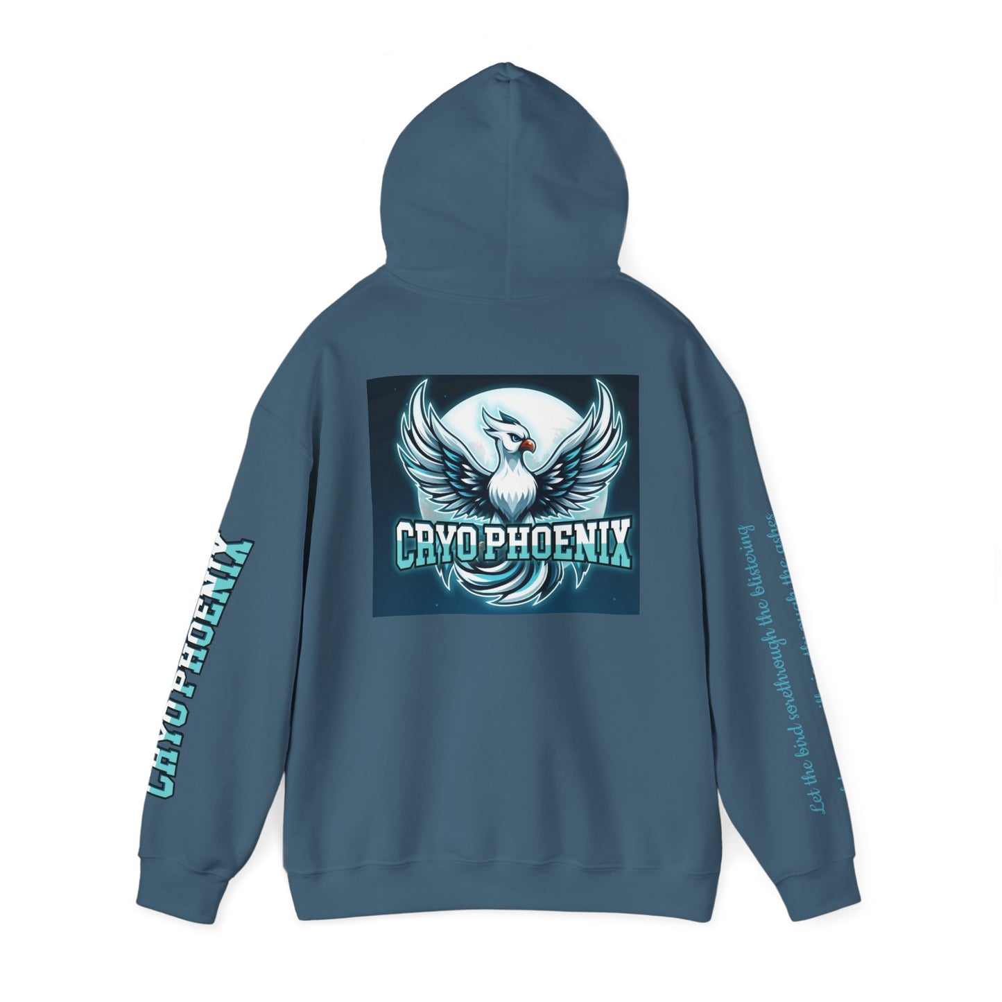 Phoenix Club Unisex Heavy Blend™ Hoodie - Eye-Catching Graphic Sweatshirt for Cozy Days