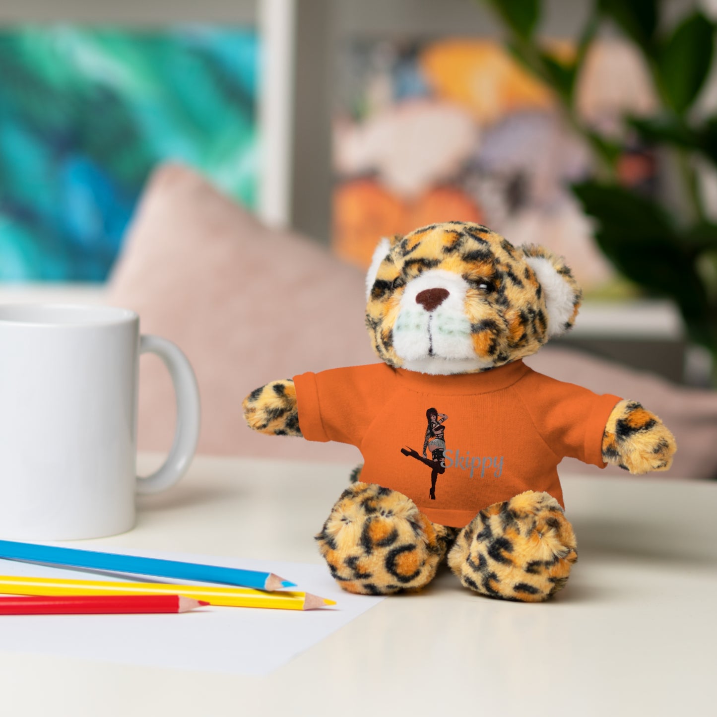 Skippy Dancing Bear Stuffed Animal with Tee