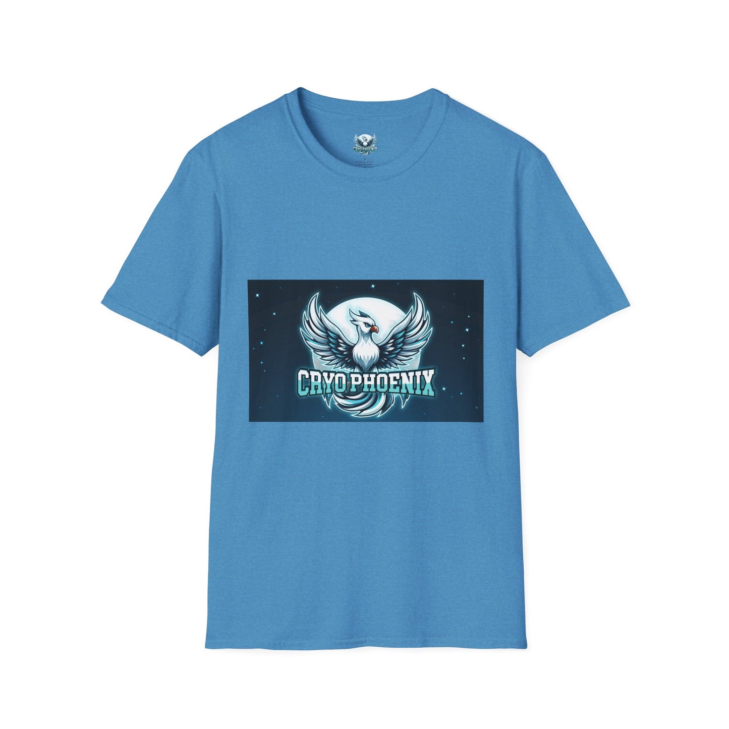 Cryo Phoenix Unisex Softstyle T-Shirt - Cool Graphic Tee for Men & Women