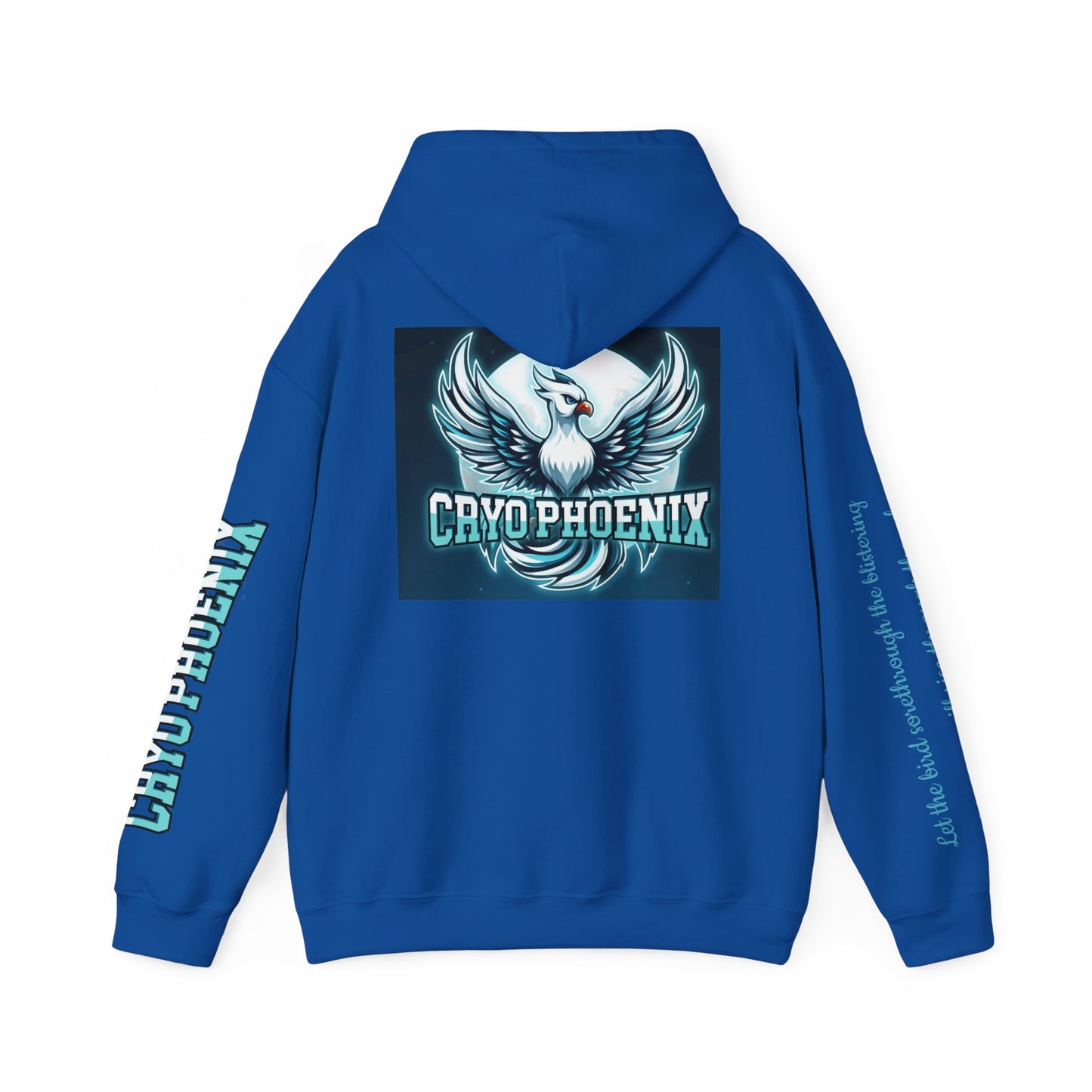 Phoenix Club Unisex Heavy Blend™ Hoodie - Eye-Catching Graphic Sweatshirt for Cozy Days