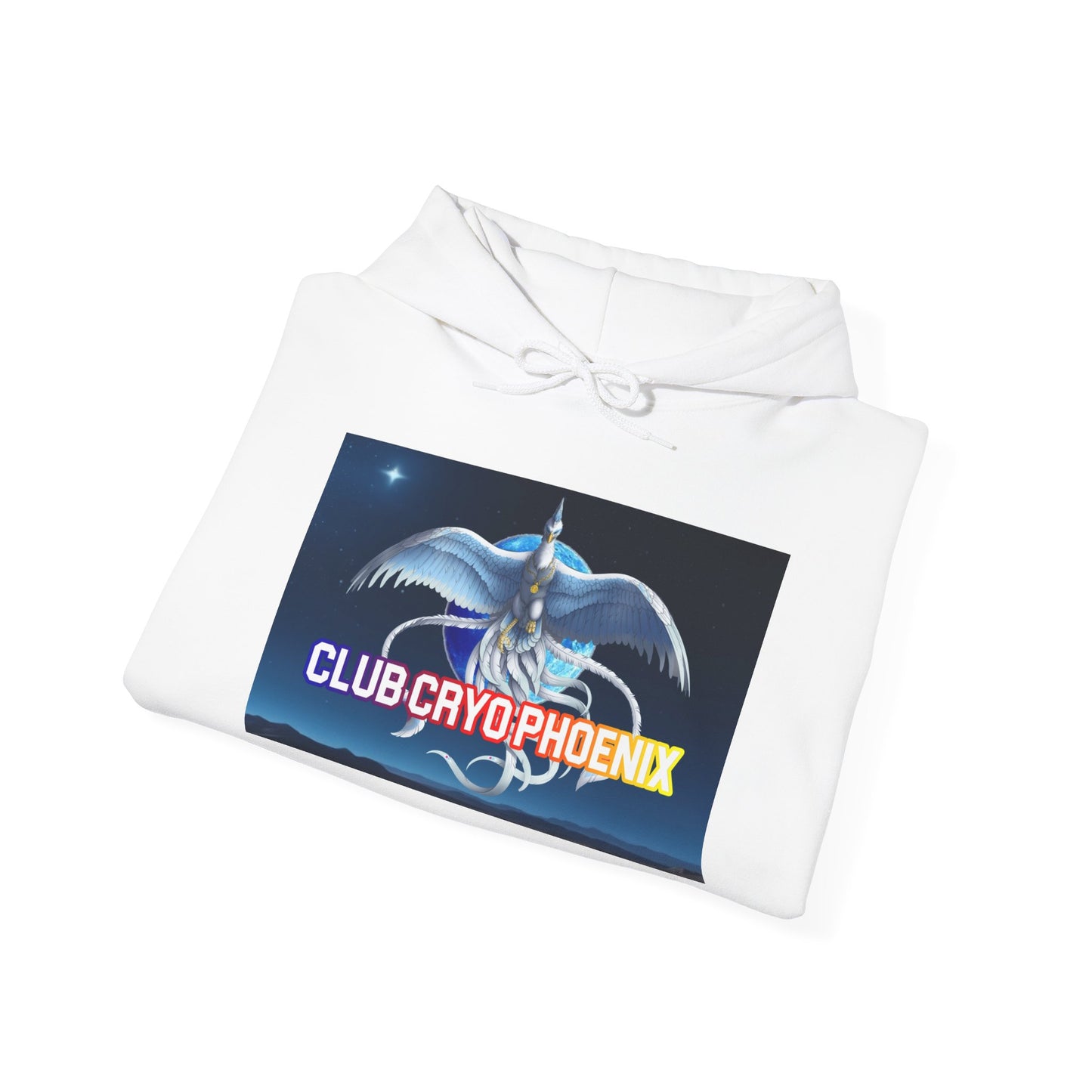 Phoenix Club Unisex Heavy Blend™ Hoodie - Eye-Catching Graphic Sweatshirt for Cozy Days