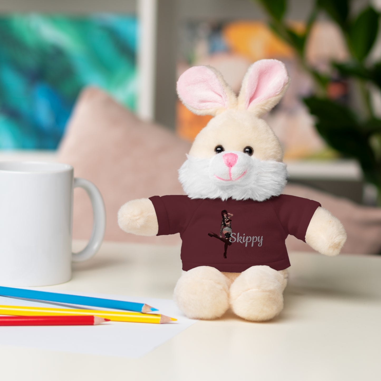 Skippy Dancing Bear Stuffed Animal with Tee