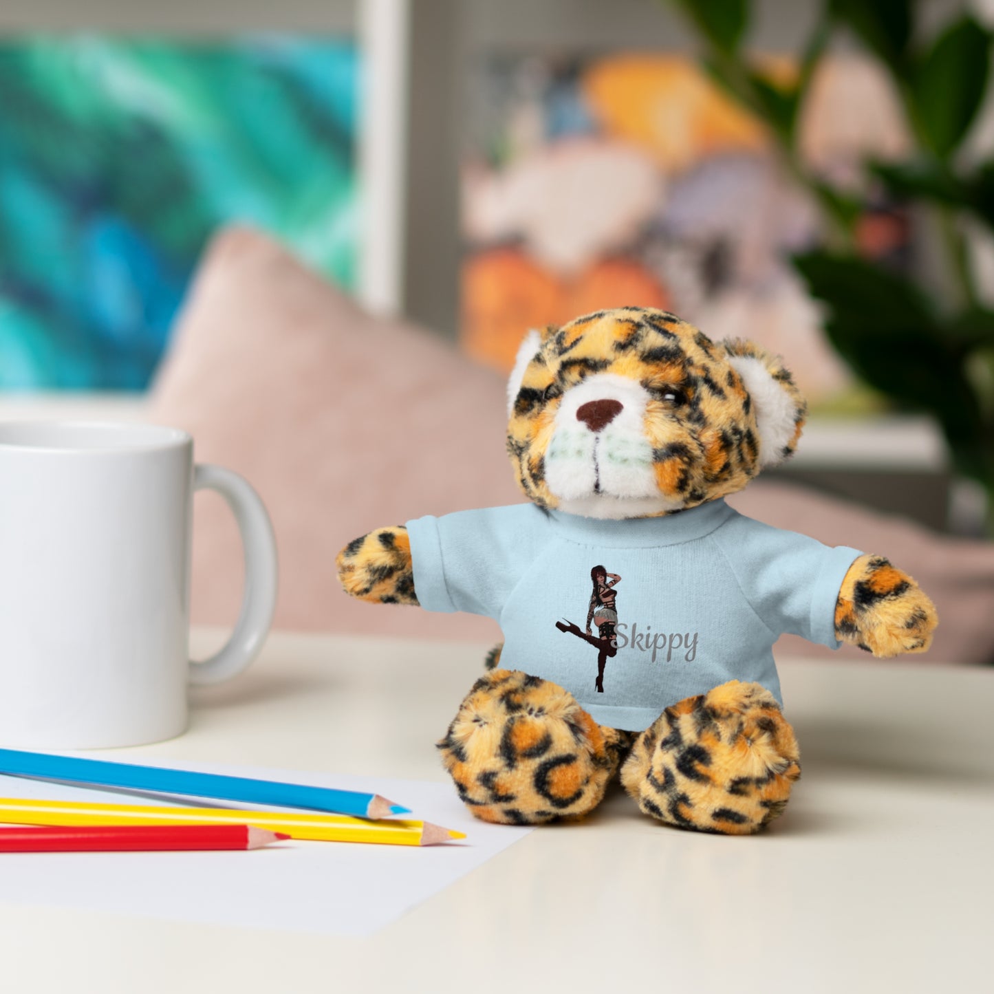 Skippy Dancing Bear Stuffed Animal with Tee