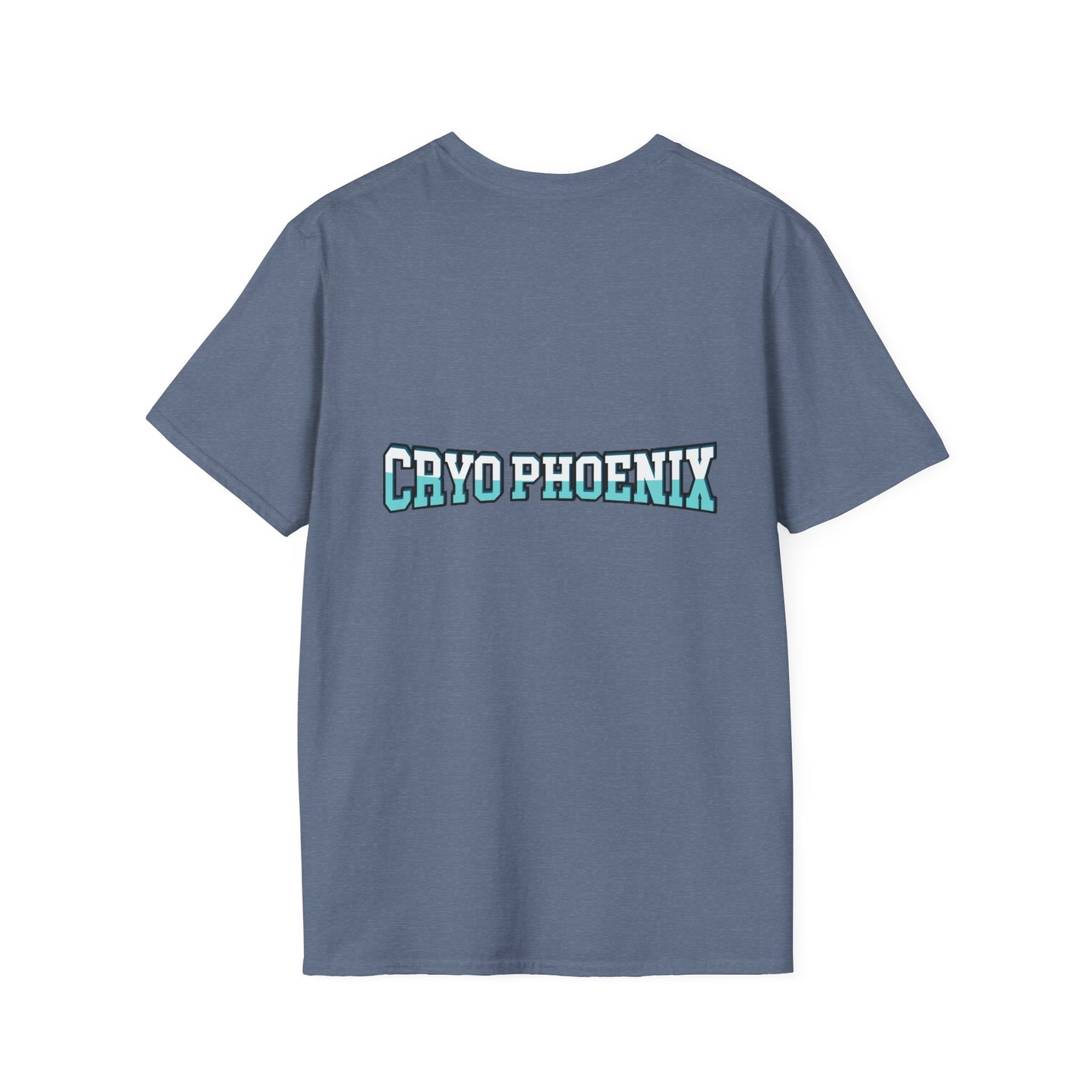 Cryo Phoenix Unisex Softstyle T-Shirt - Cool Graphic Tee for Men & Women