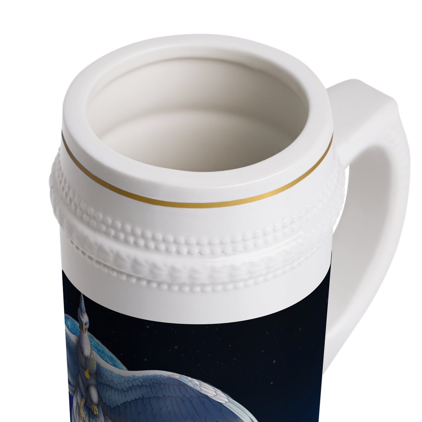 Club Cryo Phoenix Beer Stein Mug - Unique Fantasy Design for Party Lovers