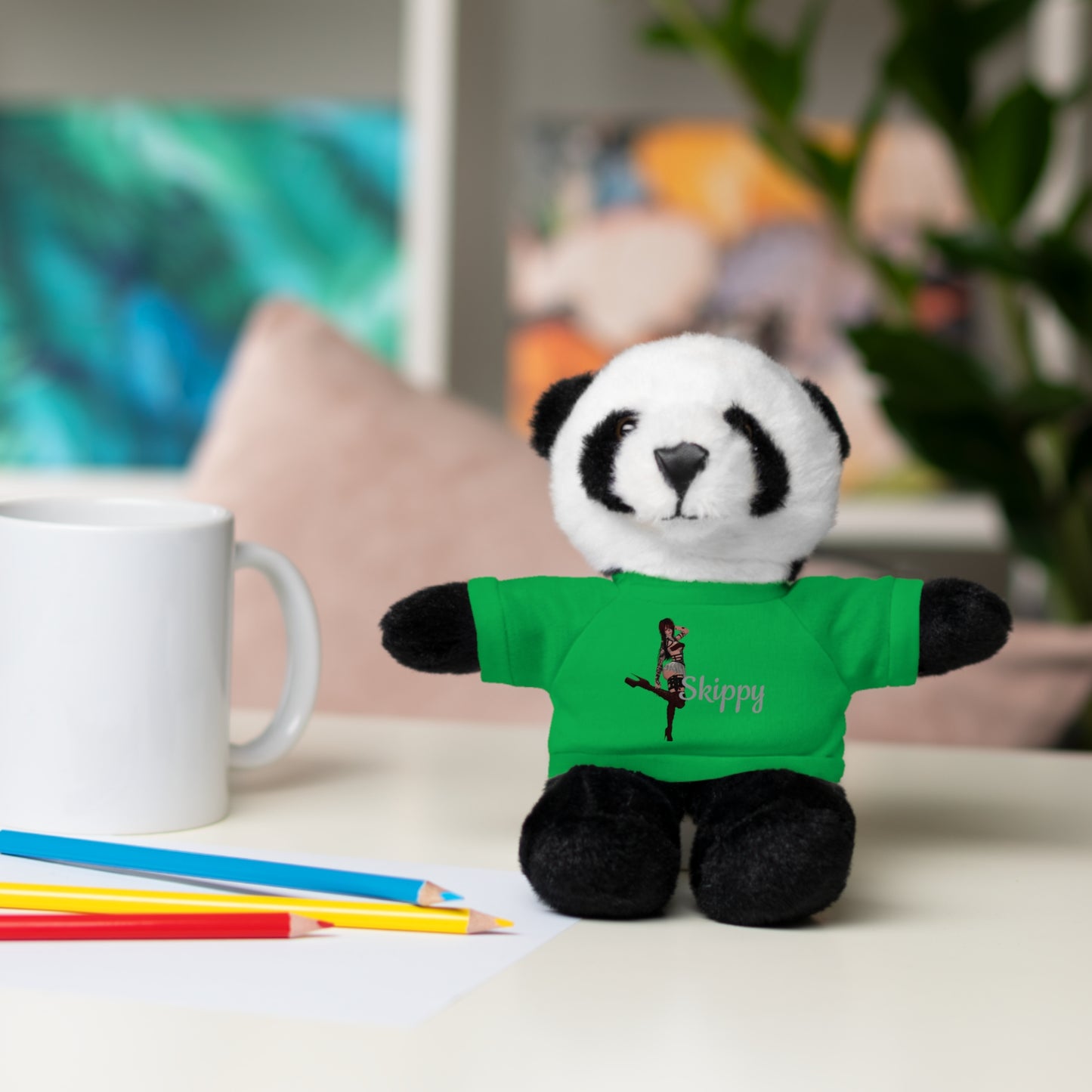 Skippy Dancing Bear Stuffed Animal with Tee