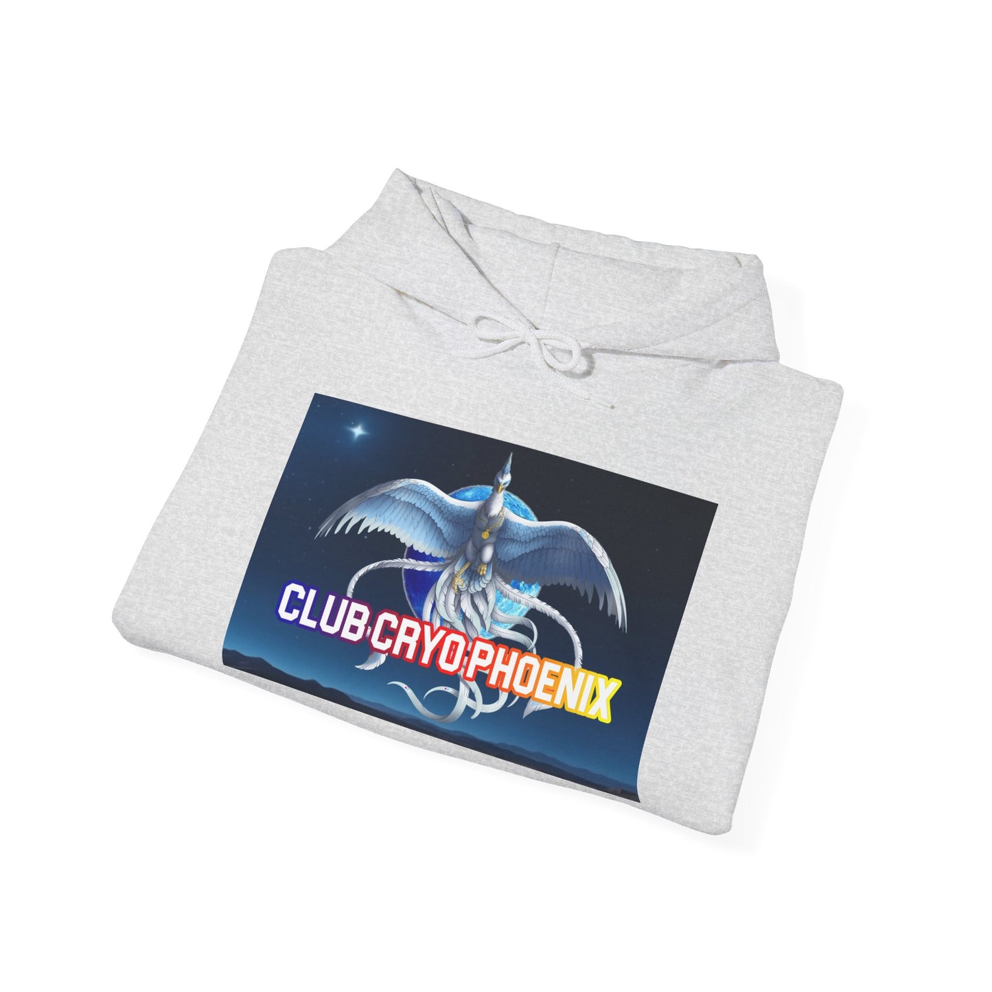 Phoenix Club Unisex Heavy Blend™ Hoodie - Eye-Catching Graphic Sweatshirt for Cozy Days