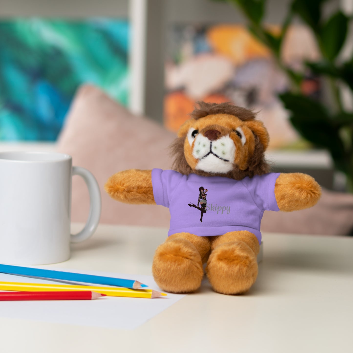Skippy Dancing Bear Stuffed Animal with Tee