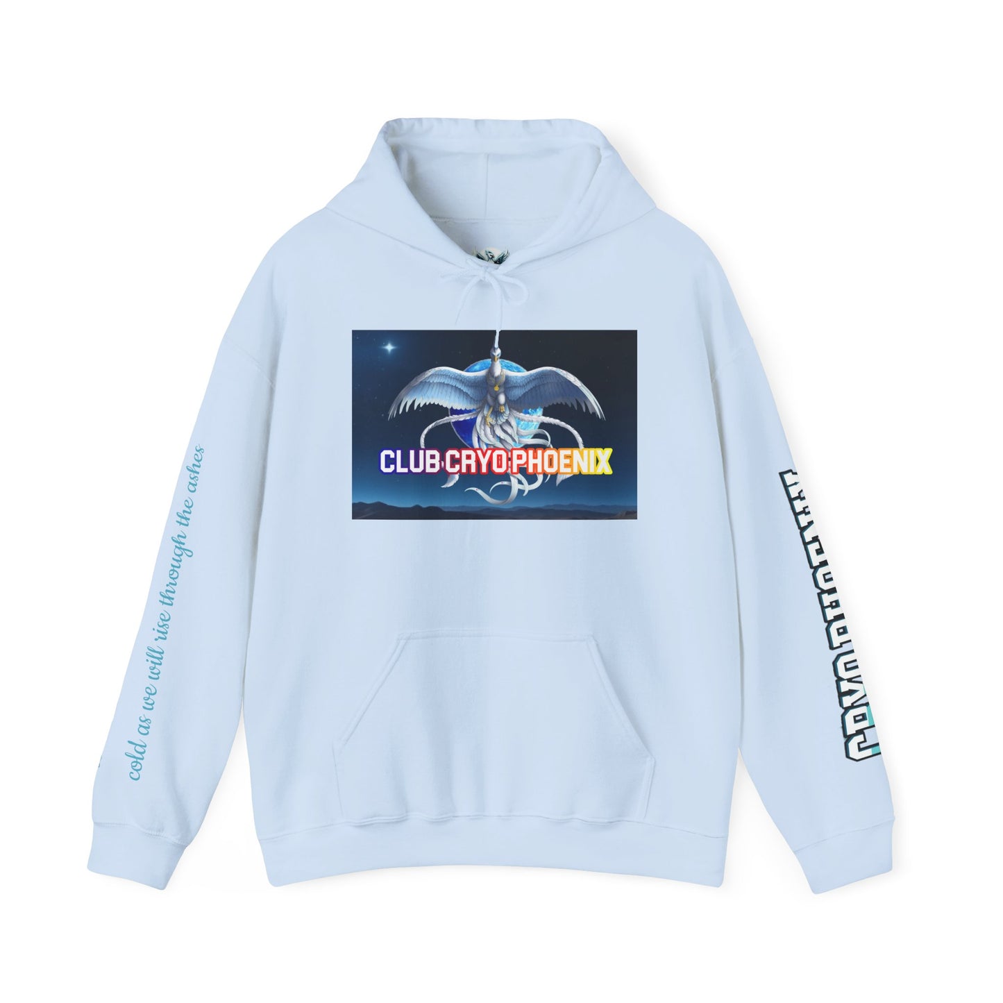 Phoenix Club Unisex Heavy Blend™ Hoodie - Eye-Catching Graphic Sweatshirt for Cozy Days