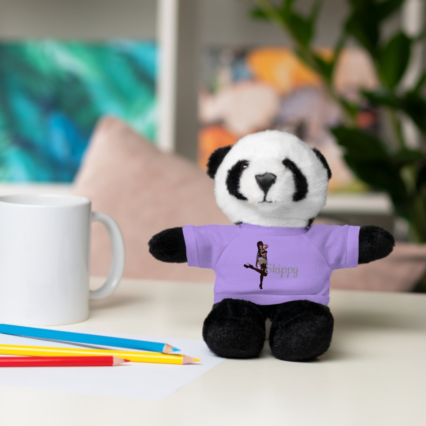 Skippy Dancing Bear Stuffed Animal with Tee