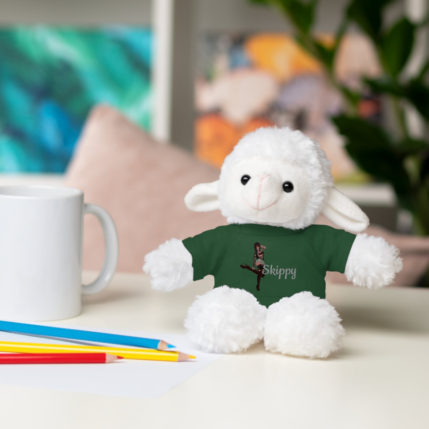 Skippy Dancing Bear Stuffed Animal with Tee