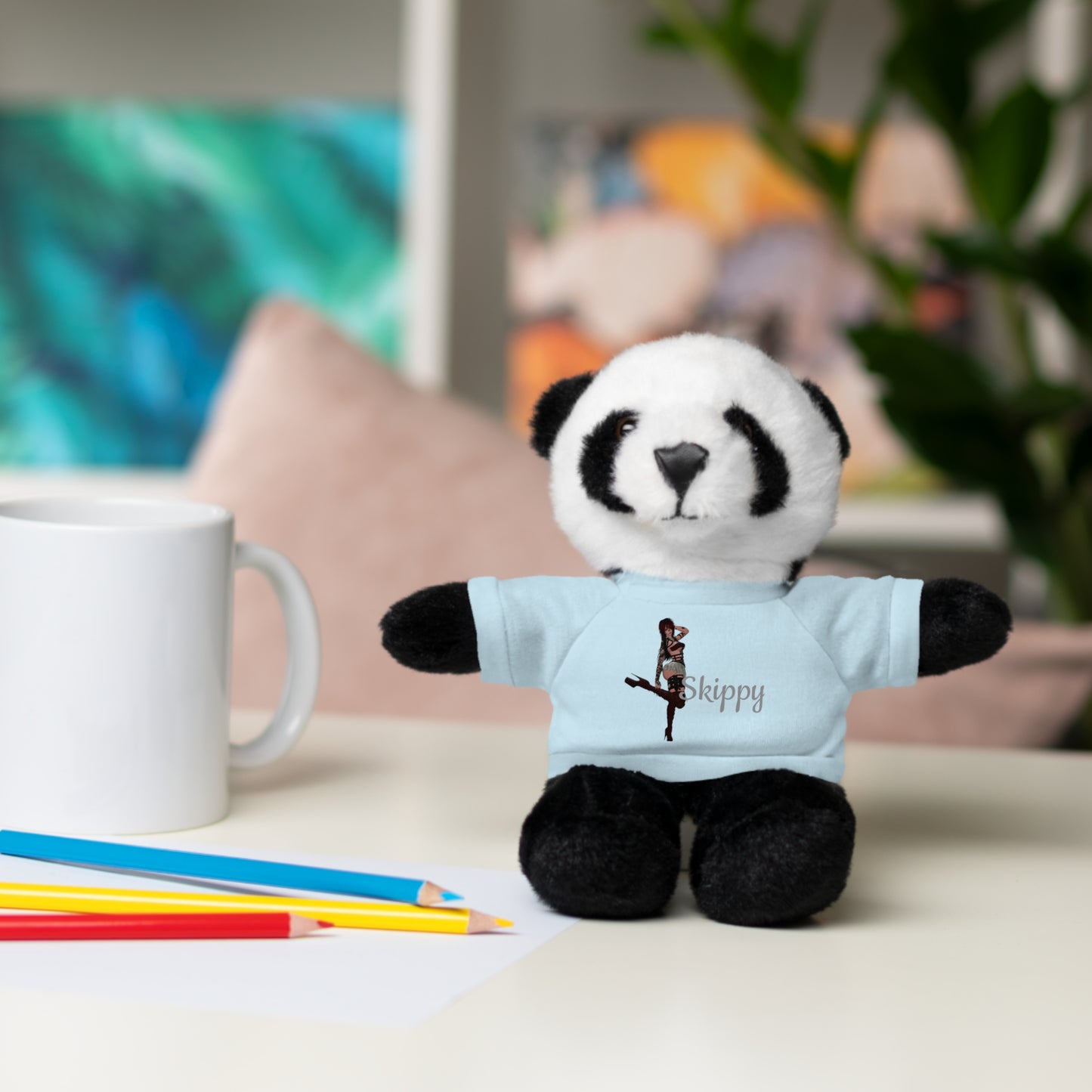 Skippy Dancing Bear Stuffed Animal with Tee