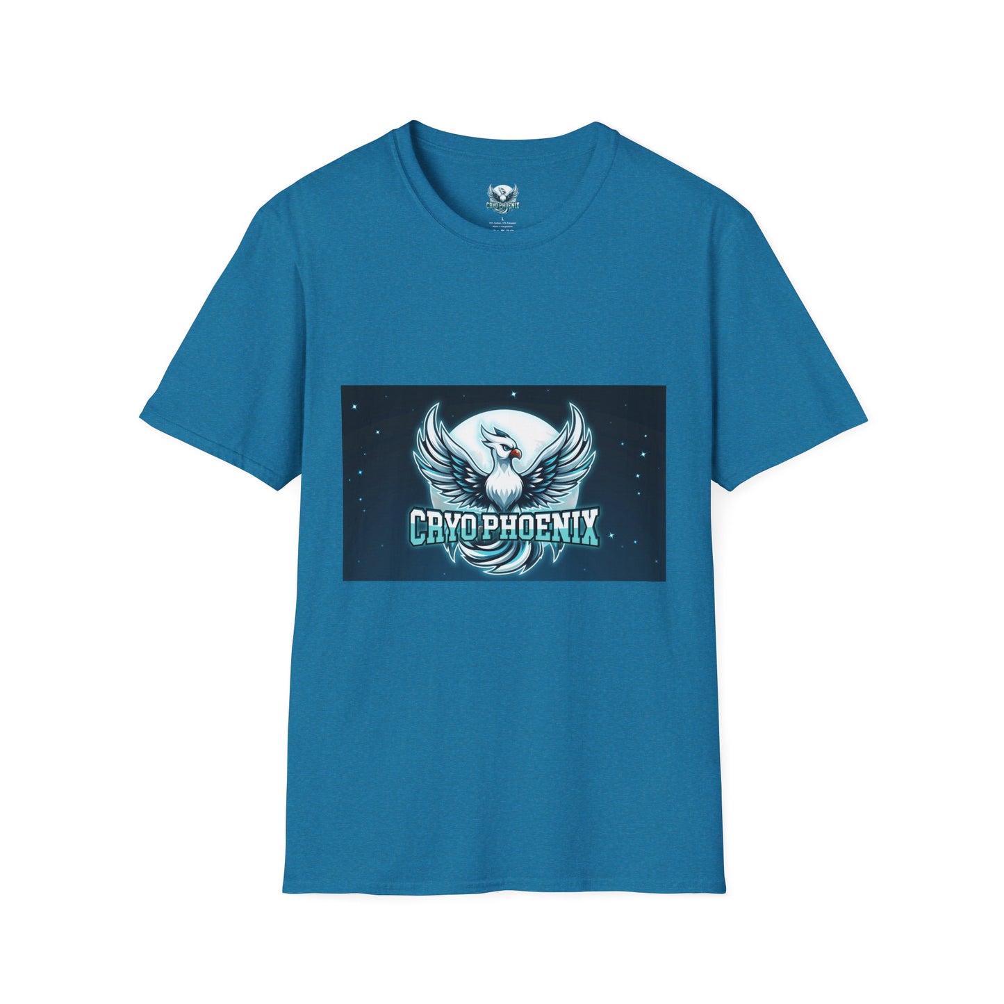 Cryo Phoenix Unisex Softstyle T-Shirt - Cool Graphic Tee for Men & Women