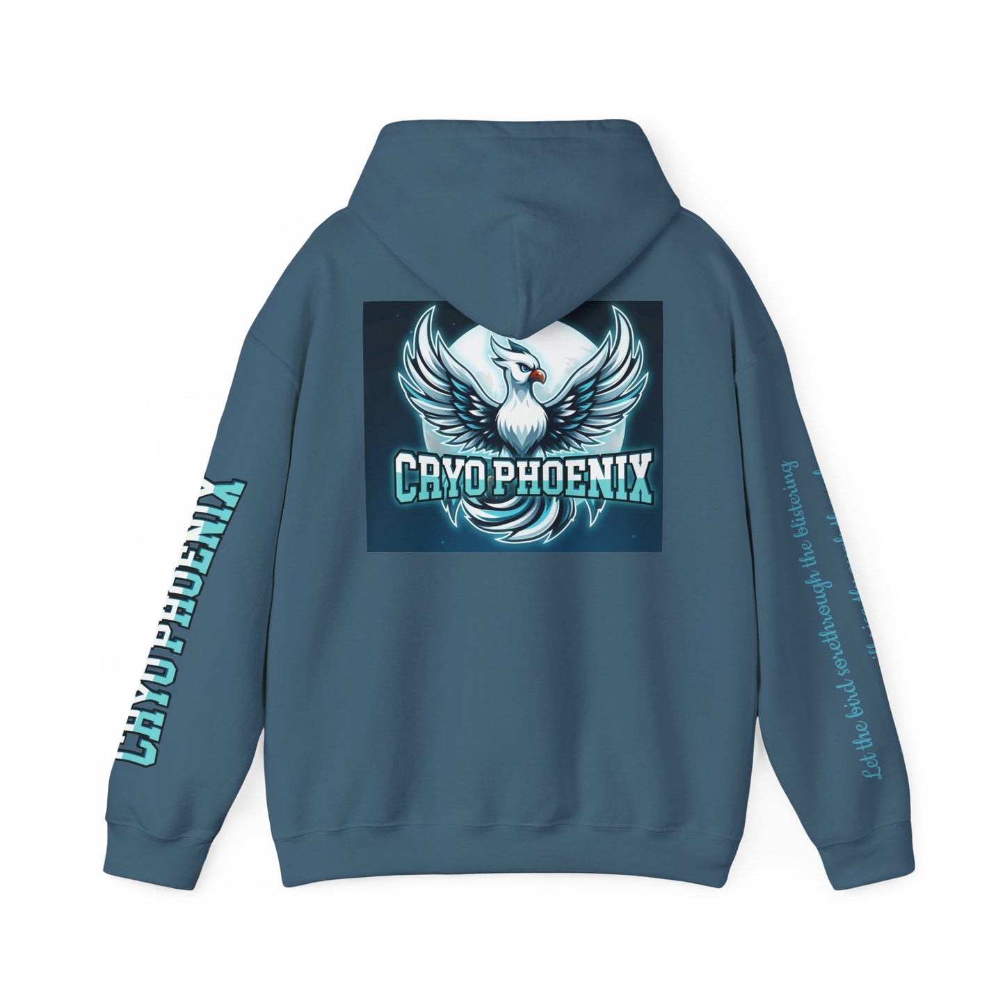 Phoenix Club Unisex Heavy Blend™ Hoodie - Eye-Catching Graphic Sweatshirt for Cozy Days