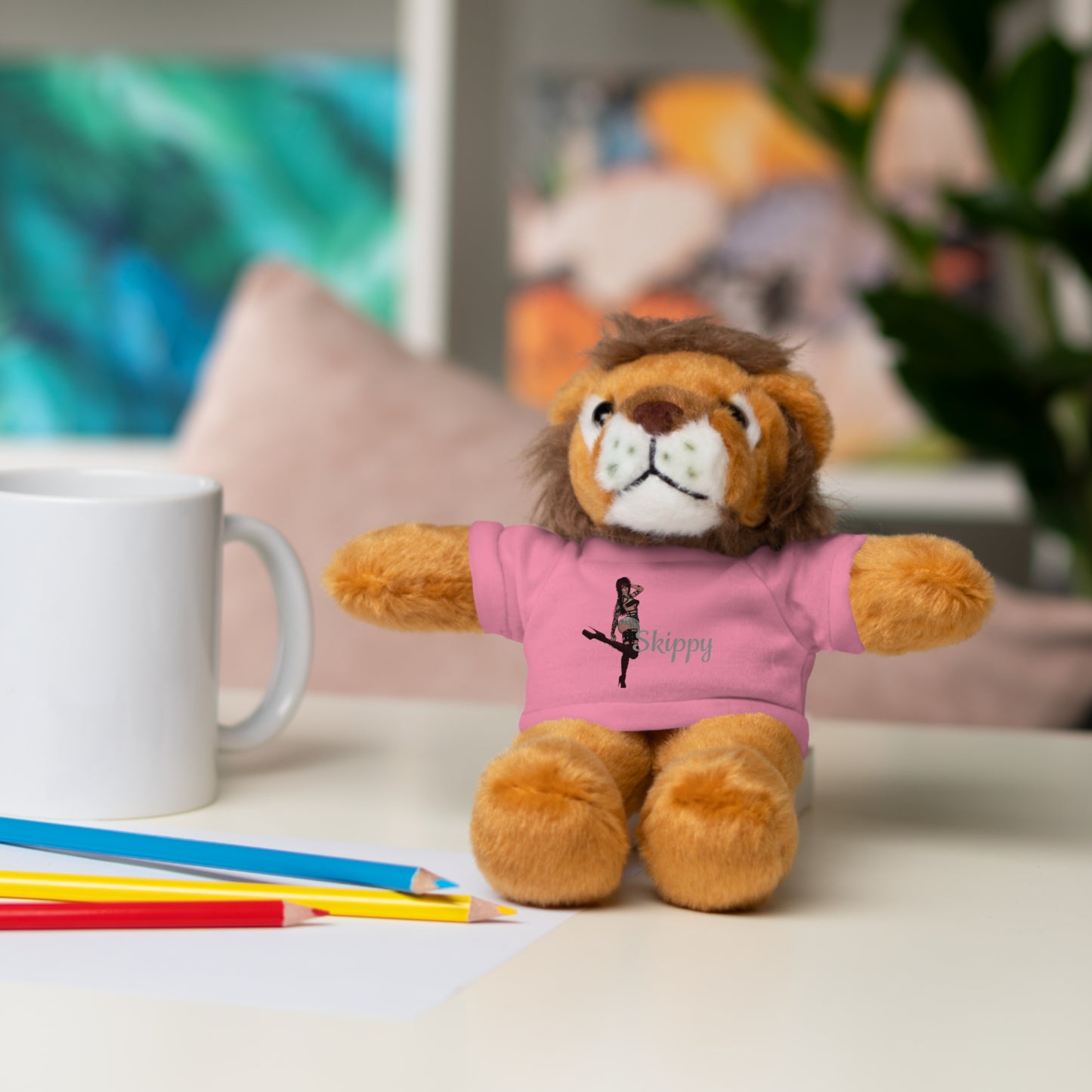 Skippy Dancing Bear Stuffed Animal with Tee