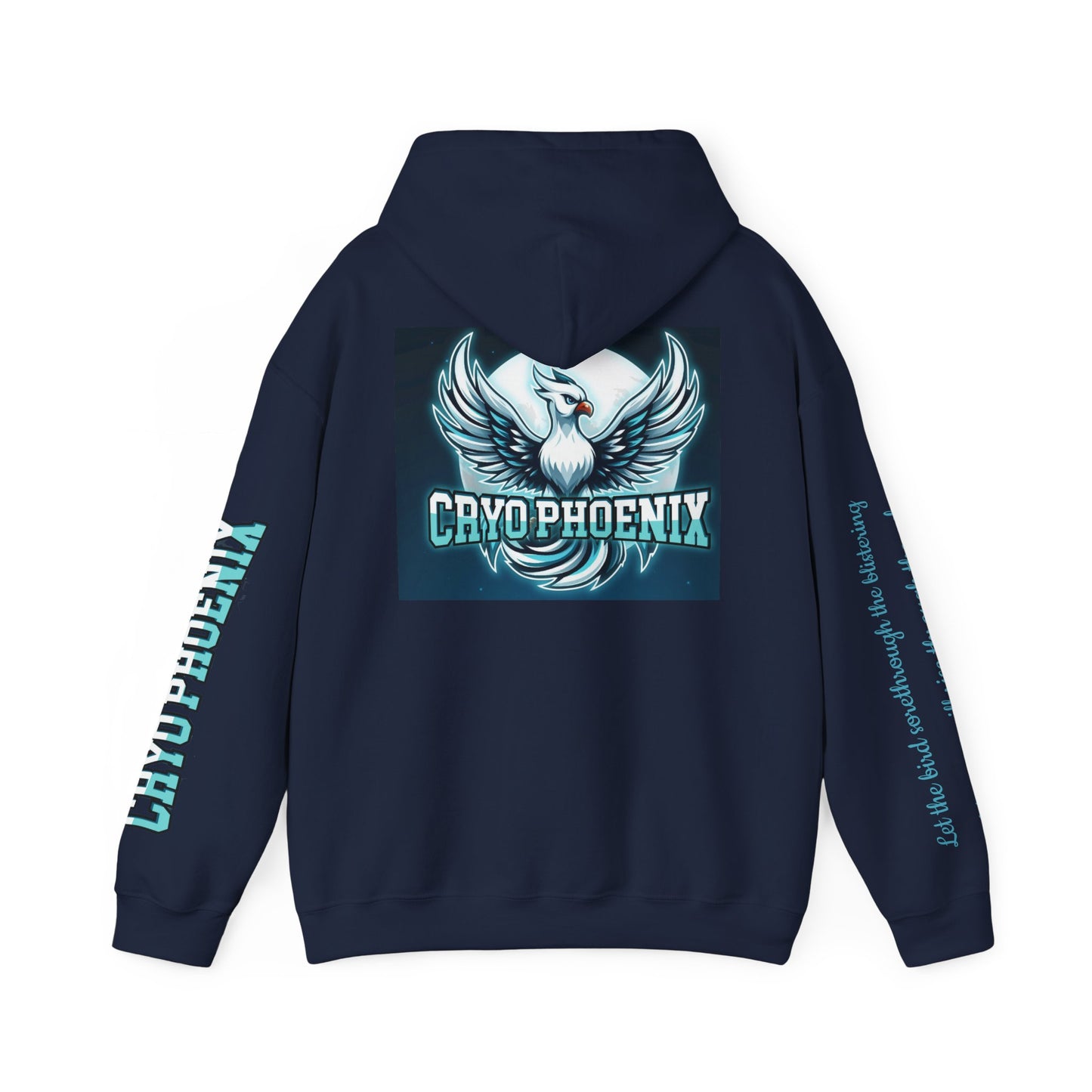 Phoenix Club Unisex Heavy Blend™ Hoodie - Eye-Catching Graphic Sweatshirt for Cozy Days