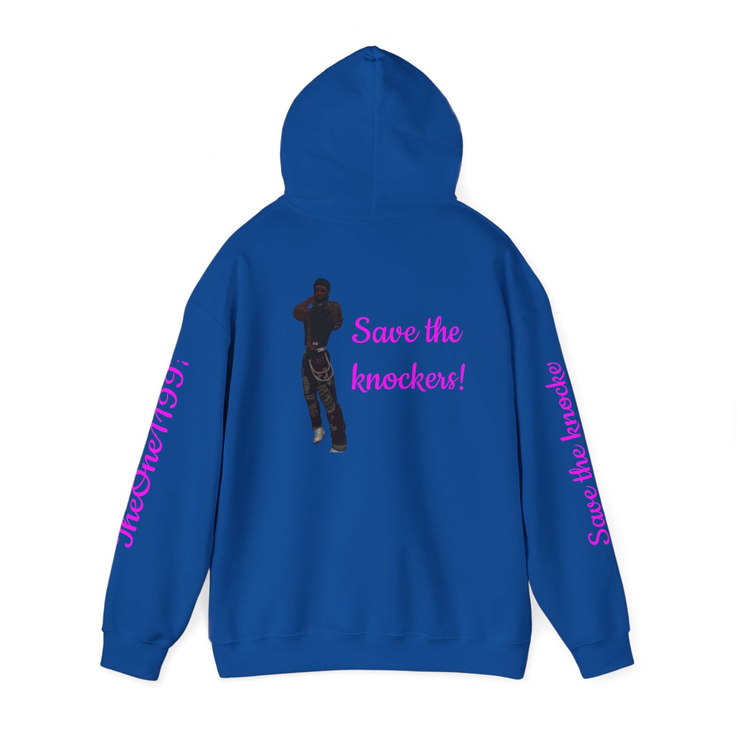 Unisex Heavy Blend™ Hooded Sweatshirt - Save the Knockers Graphic Hoodie