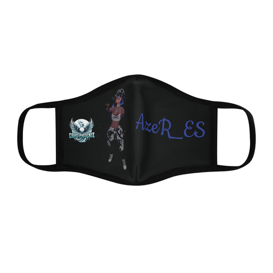 Custom Fitted Face Mask - Unique Graphic Design with 'AxeR_ES'